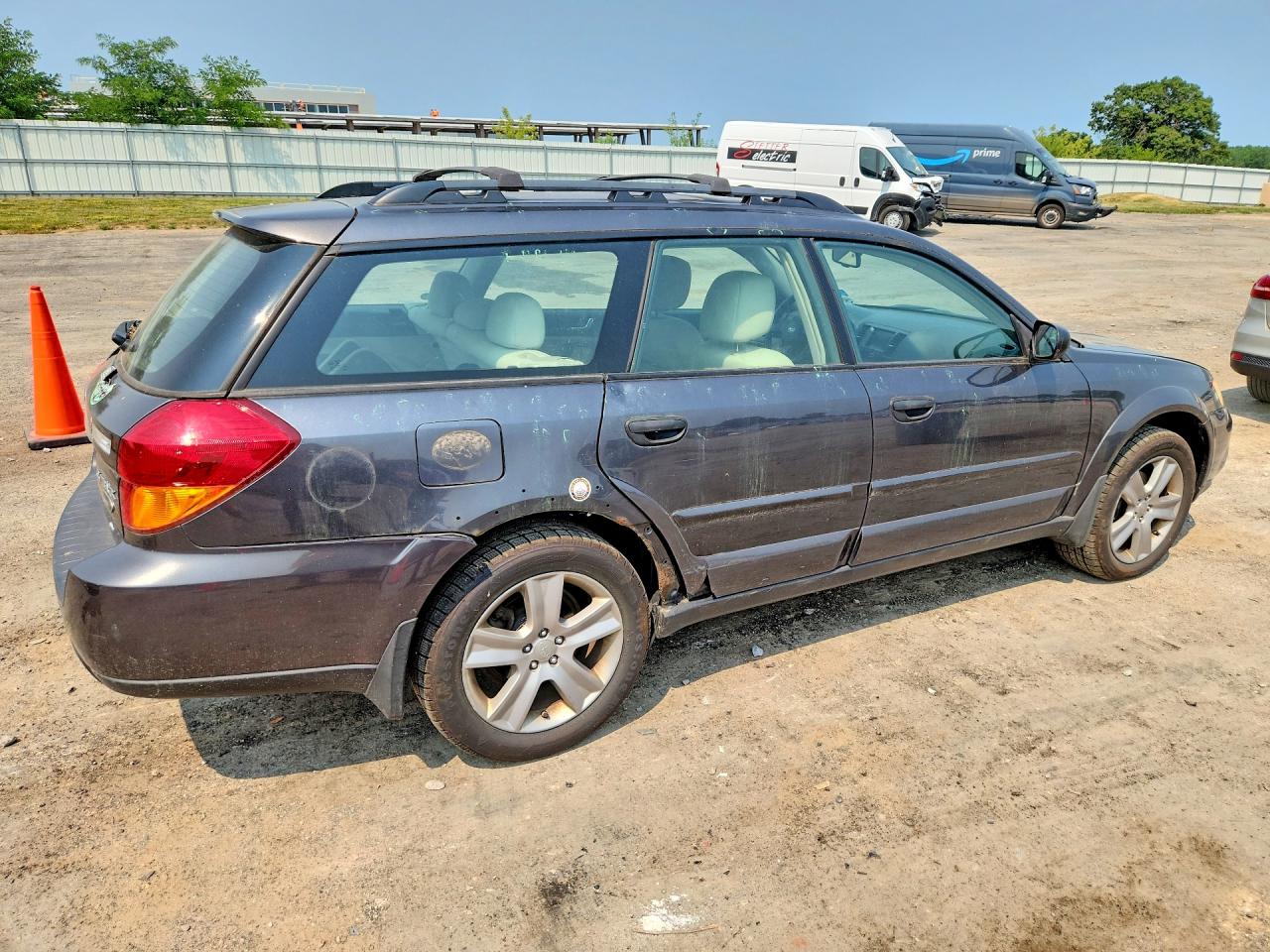 2007 Subaru Outback Outback 2.5i Black vin: 4S4BP61CX77340513