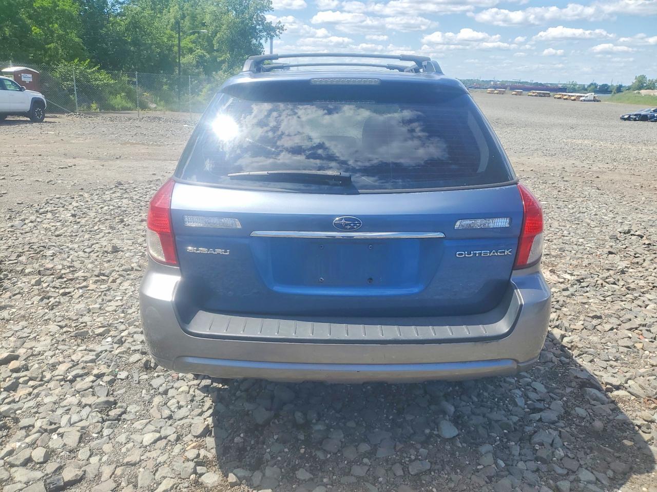 2008 Subaru Outback 2.5i Blue vin: 4S4BP61CX87312728