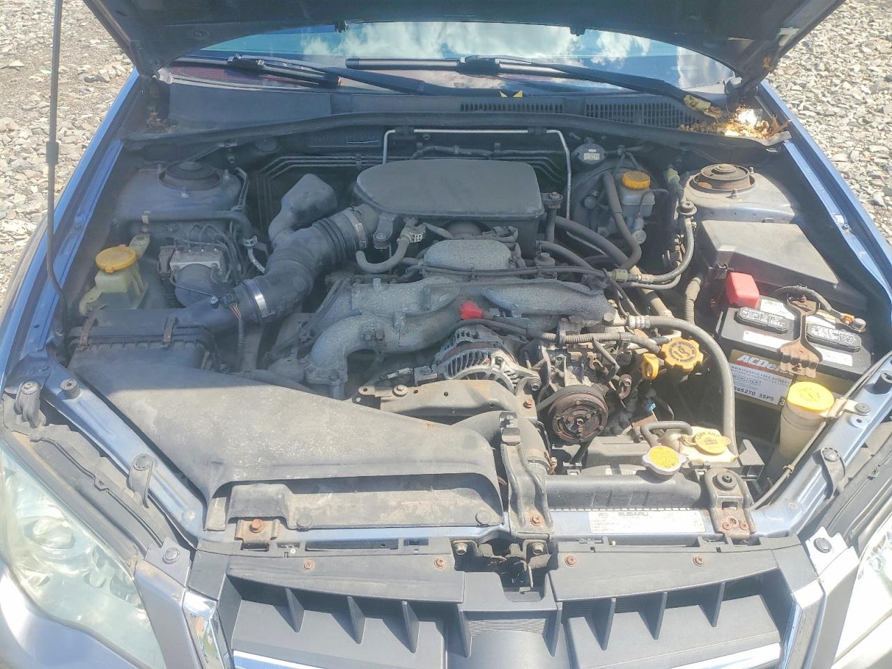 2008 Subaru Outback 2.5i Blue vin: 4S4BP61CX87312728