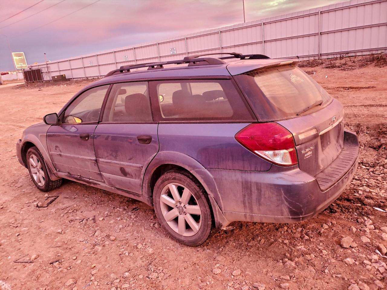 2008 Subaru Outback 2.5i Blue vin: 4S4BP61CX87324474