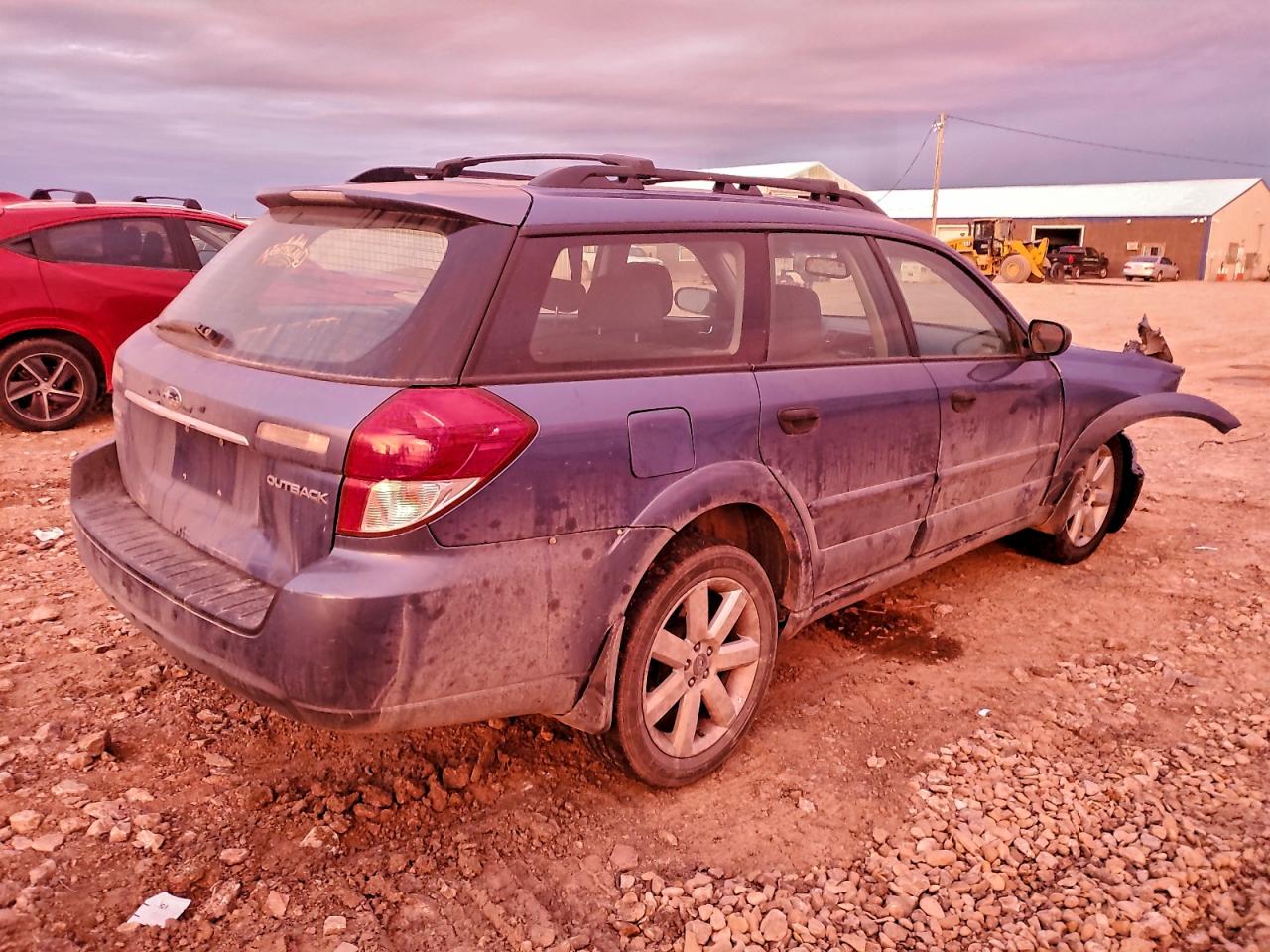 2008 Subaru Outback 2.5i Blue vin: 4S4BP61CX87324474