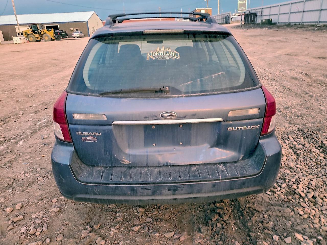 2008 Subaru Outback 2.5i Blue vin: 4S4BP61CX87324474