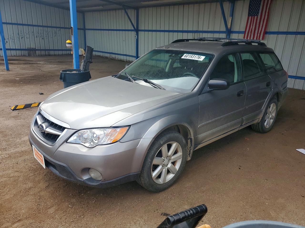 2008 Subaru Outback 2.5i Silver vin: 4S4BP61CX87342358