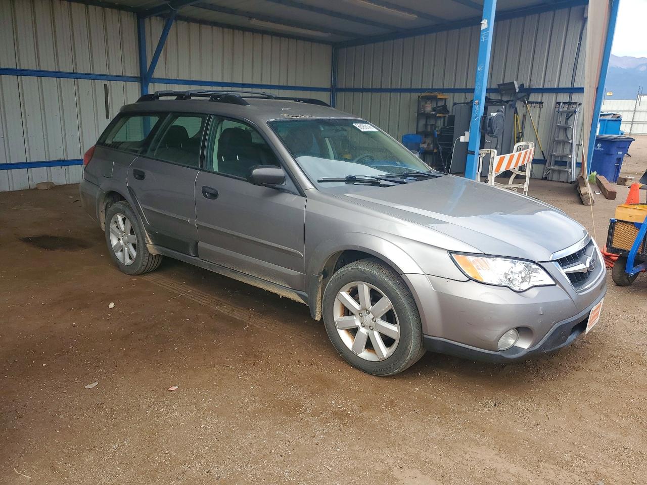 2008 Subaru Outback 2.5i Silver vin: 4S4BP61CX87342358