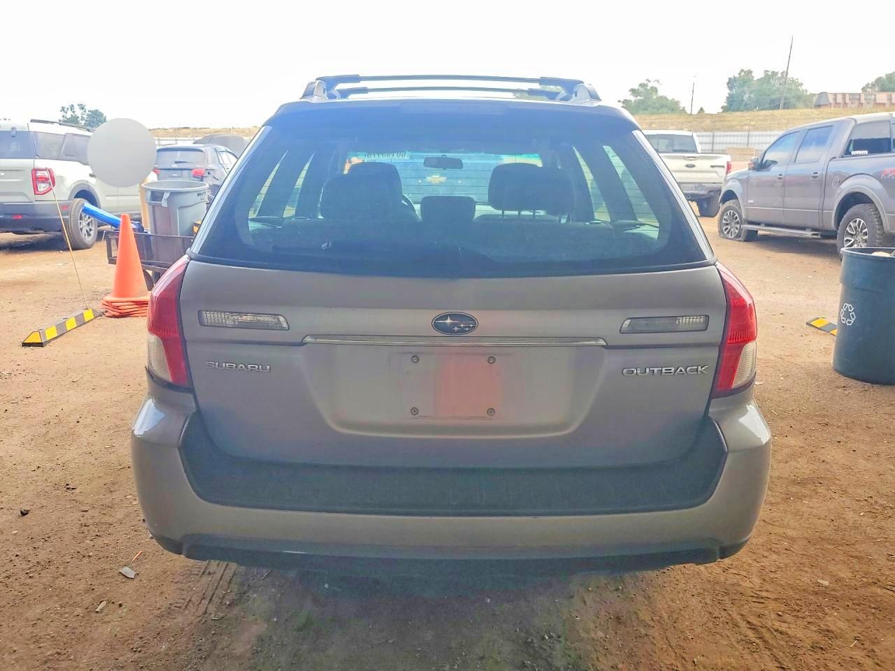 2008 Subaru Outback 2.5i Silver vin: 4S4BP61CX87342358