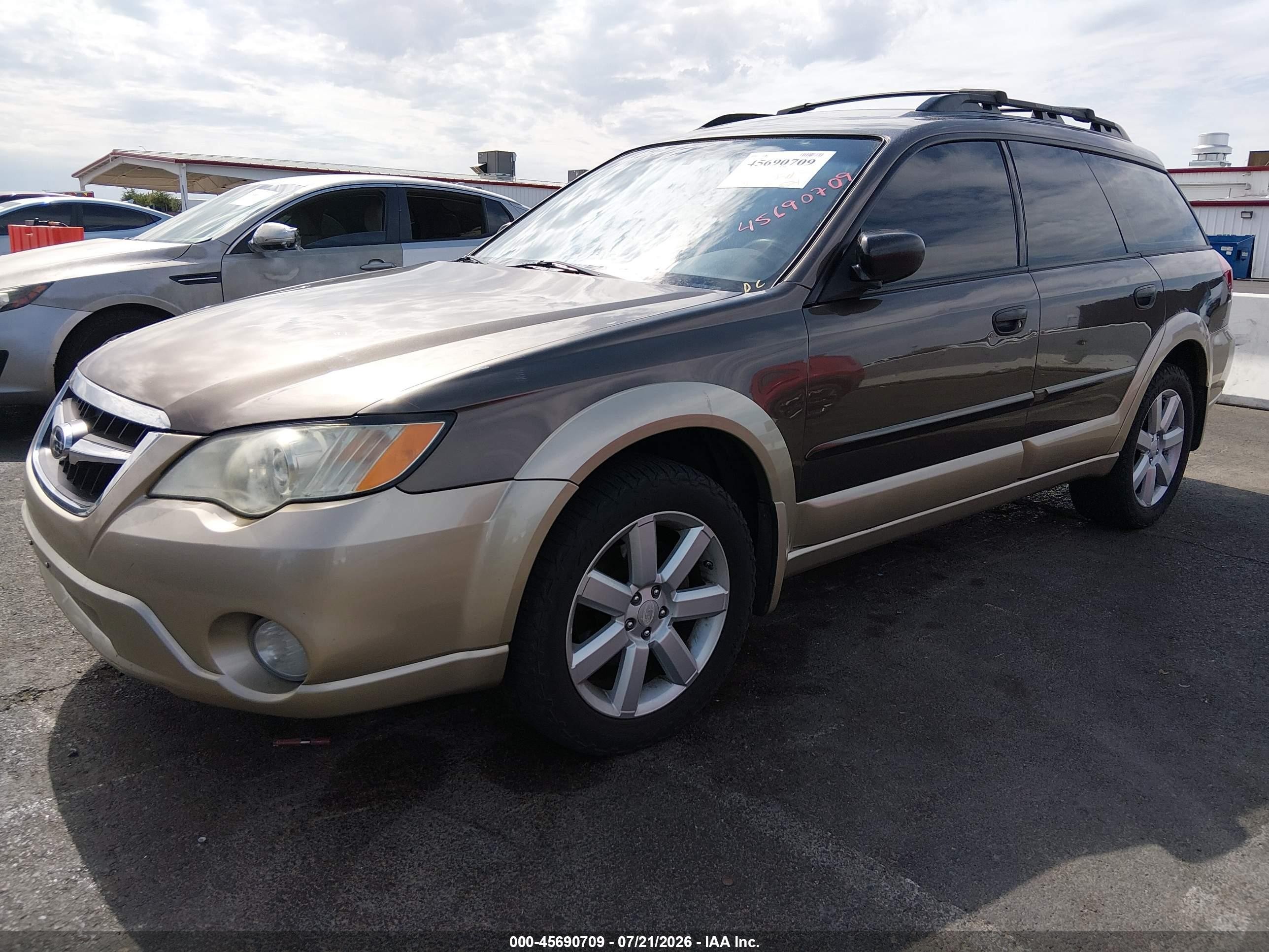 2008 Subaru Outback (natl) I/ll Bean W/nav/ll Bean W/nav/vdc Black vin: 4S4BP61CX87359788