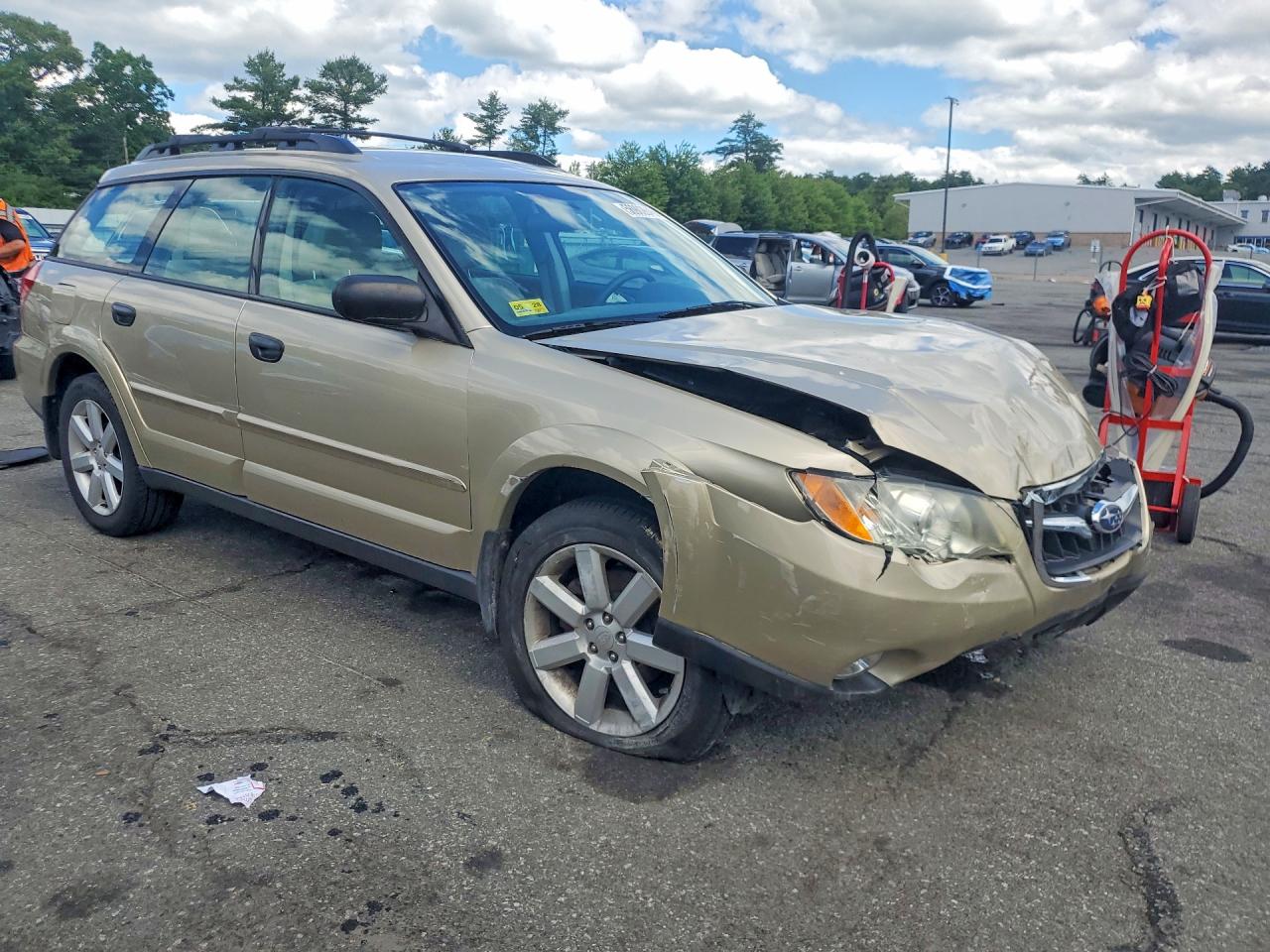 2009 Subaru Outback 2.5i Gold vin: 4S4BP61CX97331734