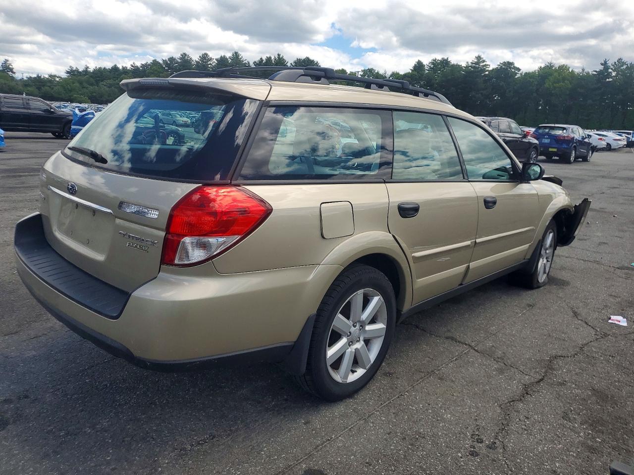 2009 Subaru Outback 2.5i Gold vin: 4S4BP61CX97331734