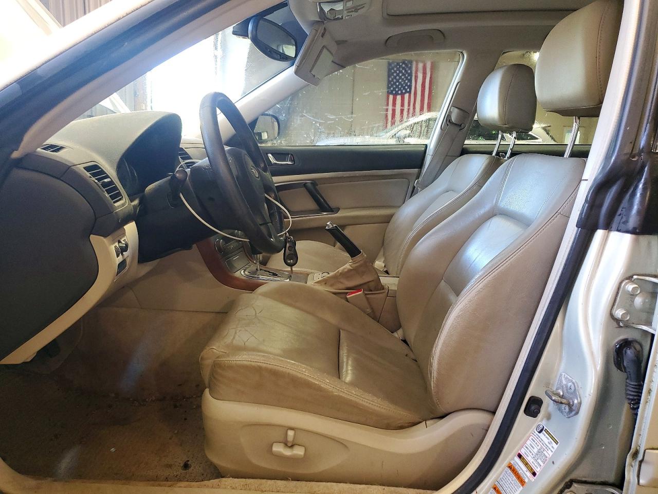 2005 Subaru Legacy Outback 2.5i Limited Beige vin: 4S4BP62C057302140