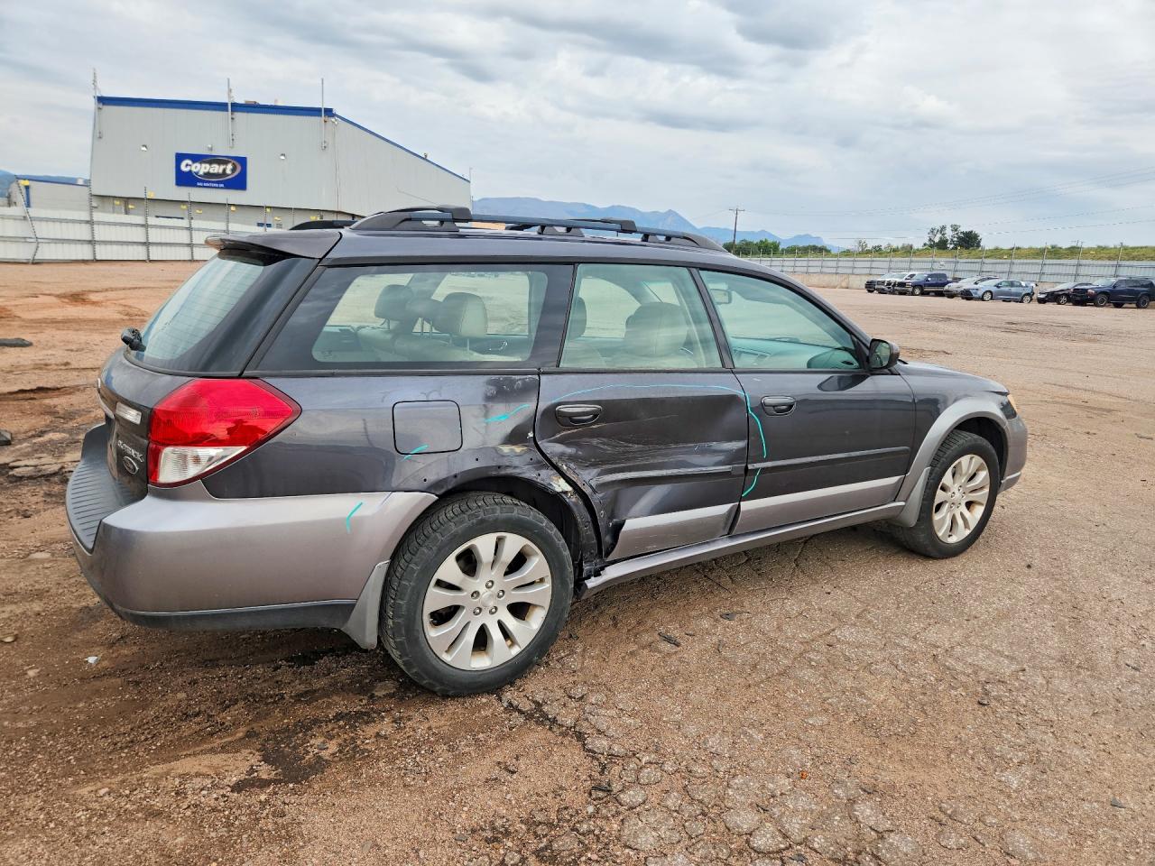 2008 Subaru Outback 2.5i Limited Charcoal vin: 4S4BP62C087306032