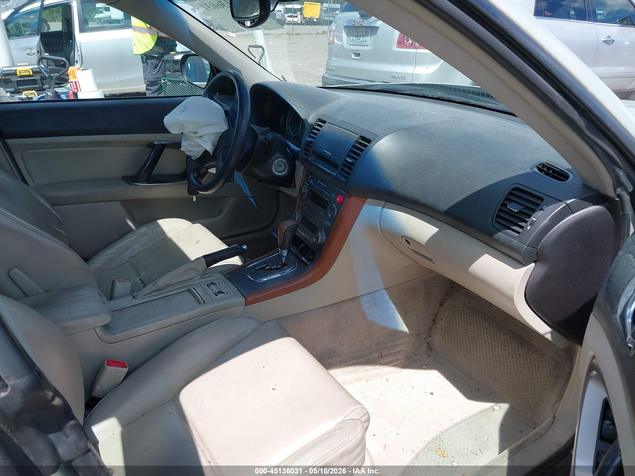 2005 Subaru Outback 2.5i Limited Gold vin: 4S4BP62C157329931