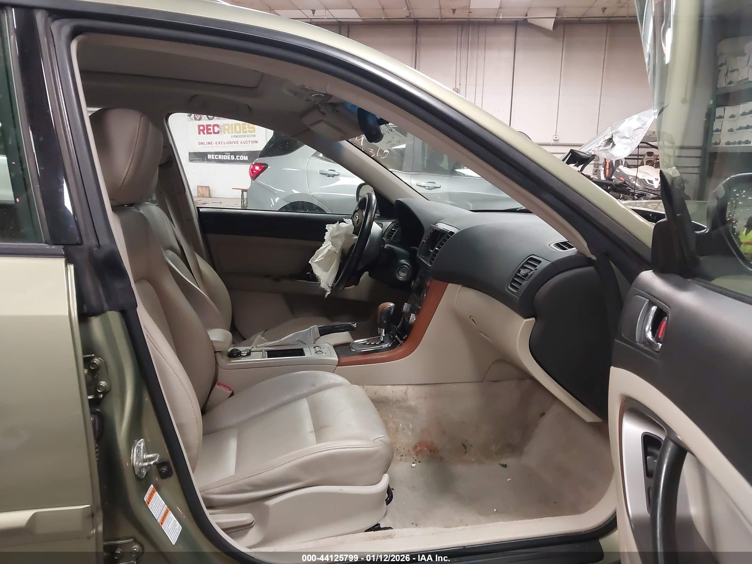 2006 Subaru Outback 2.5i Limited Green vin: 4S4BP62C167317201