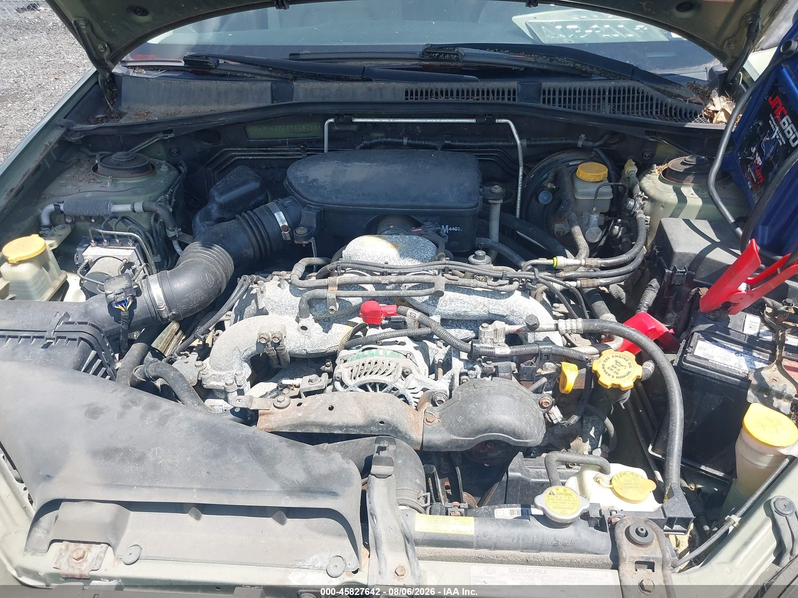 2005 Subaru Outback 2.5i Limited Green vin: 4S4BP62C257305086