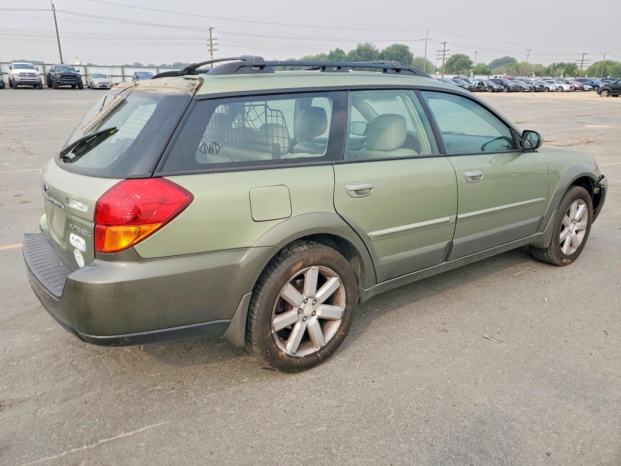 2006 Subaru Legacy Outback 2.5i Limited Зеленый vin: 4S4BP62C267325372