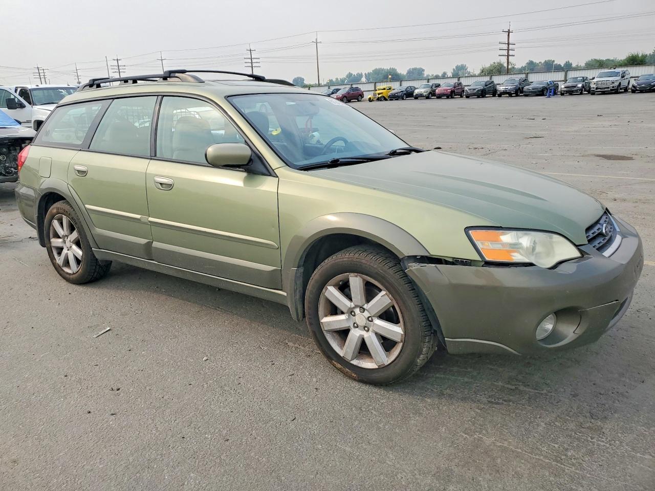 2006 Subaru Legacy Outback 2.5i Limited Зеленый vin: 4S4BP62C267325372