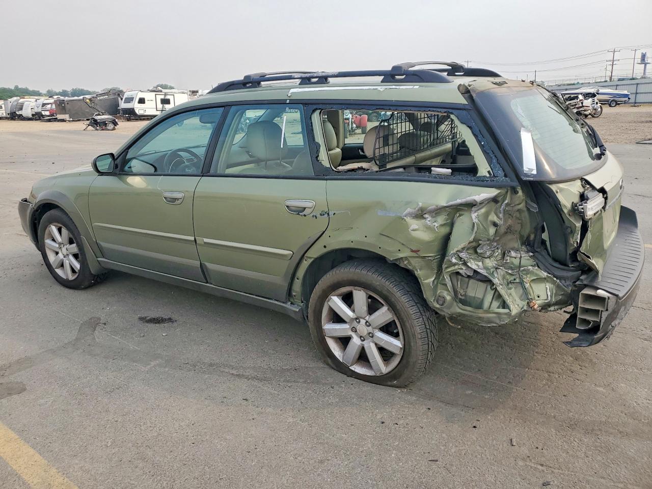 2006 Subaru Legacy Outback 2.5i Limited Зеленый vin: 4S4BP62C267325372