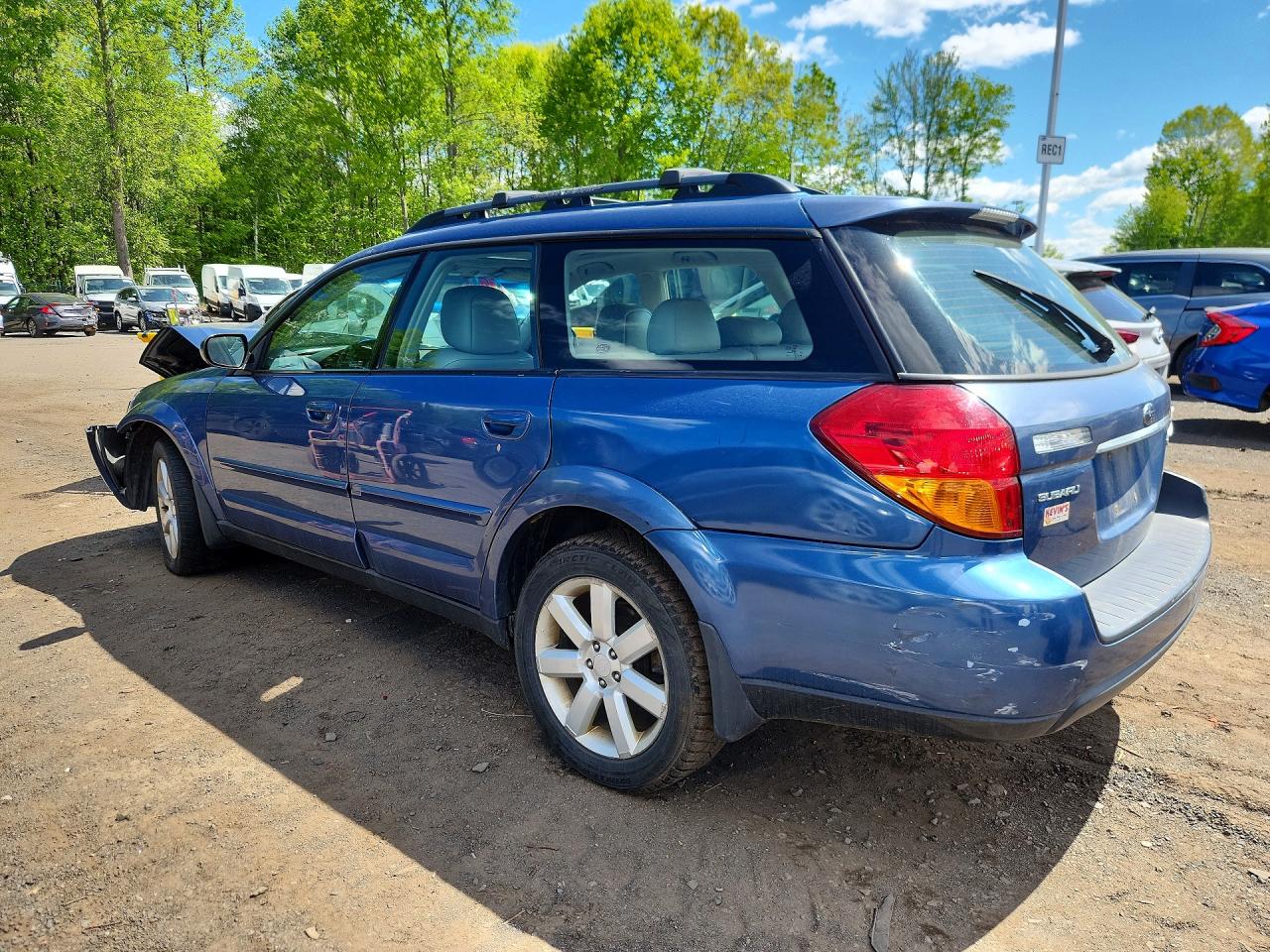 2007 Subaru Outback Outback 2.5i Limited Blue vin: 4S4BP62C277331335