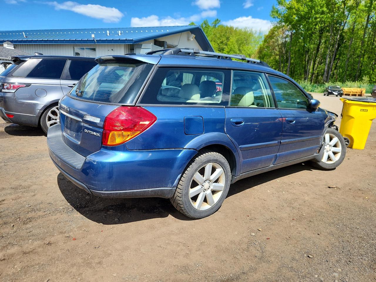 2007 Subaru Outback Outback 2.5i Limited Blue vin: 4S4BP62C277331335