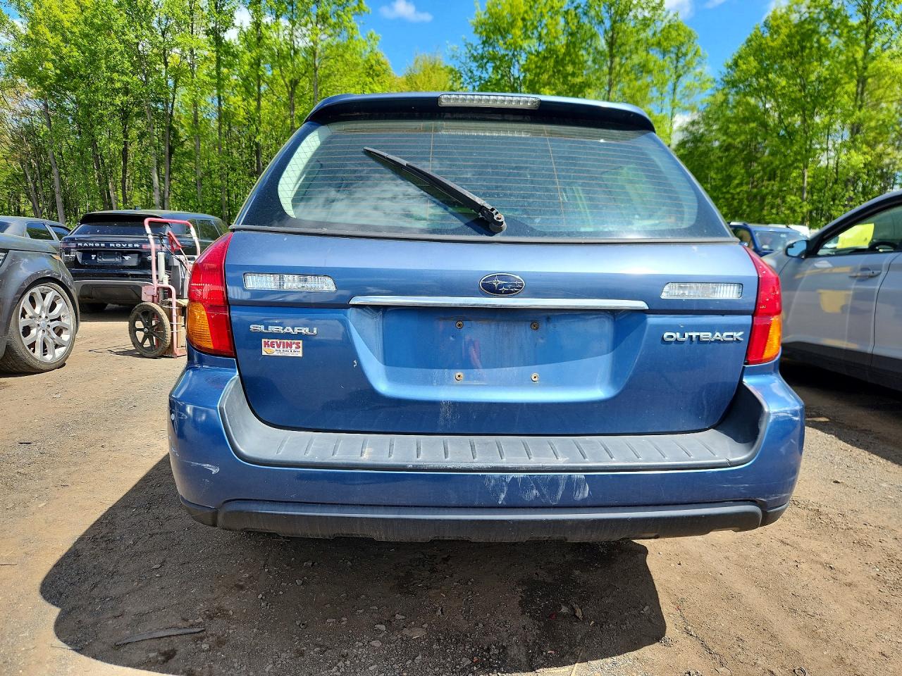 2007 Subaru Outback Outback 2.5i Limited Blue vin: 4S4BP62C277331335