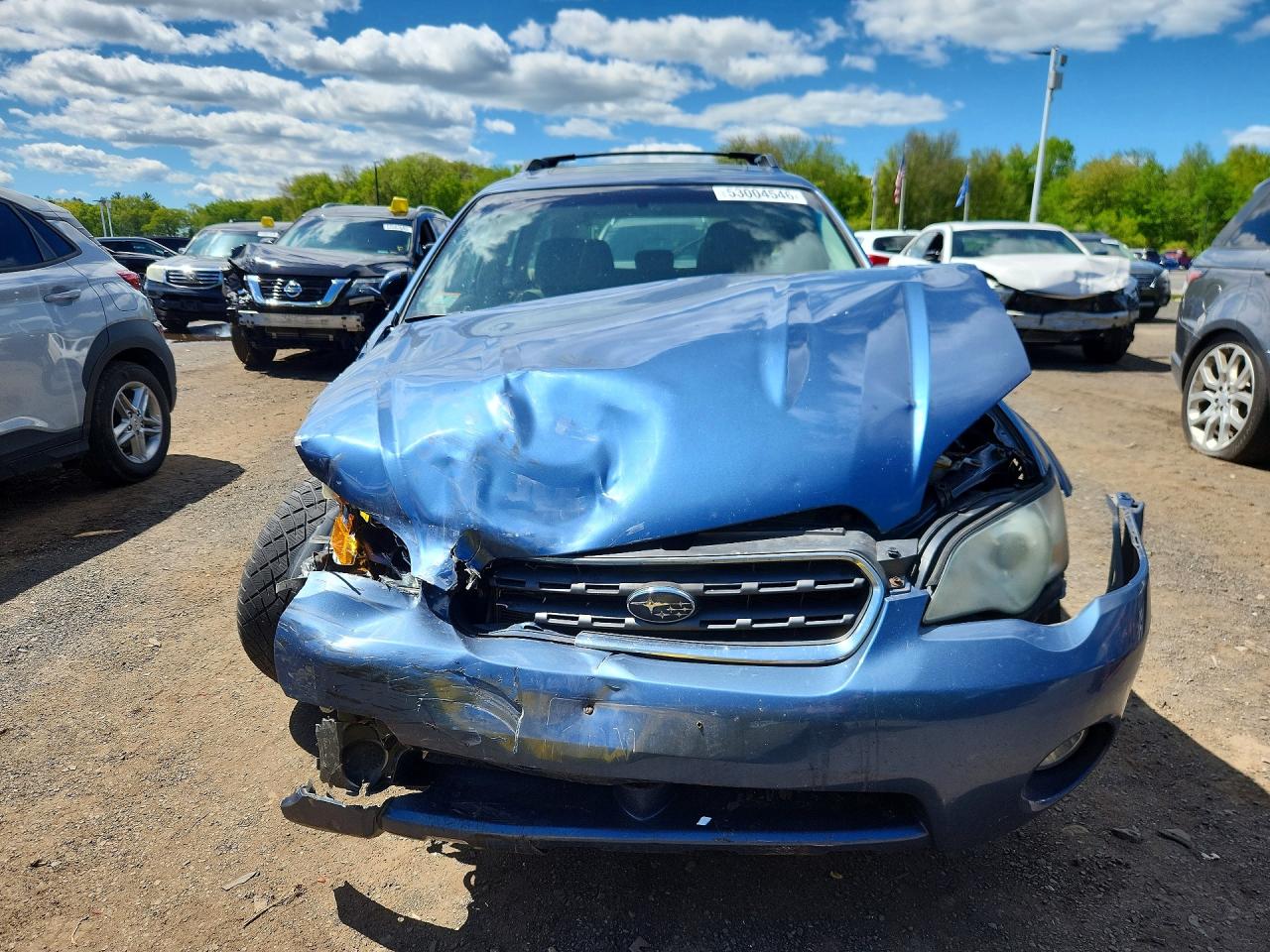 2007 Subaru Outback Outback 2.5i Limited Blue vin: 4S4BP62C277331335