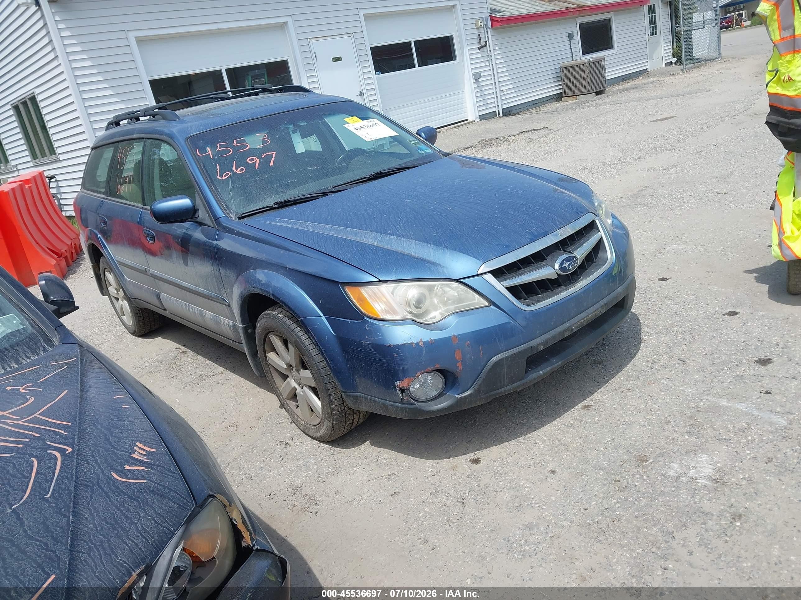 2008 Subaru Outback (natl) Ltd/ltd Ll Bean W/nav/ltd Ll Bean W/nav/vdc/ltd W/vdc Blue vin: 4S4BP62C287345365