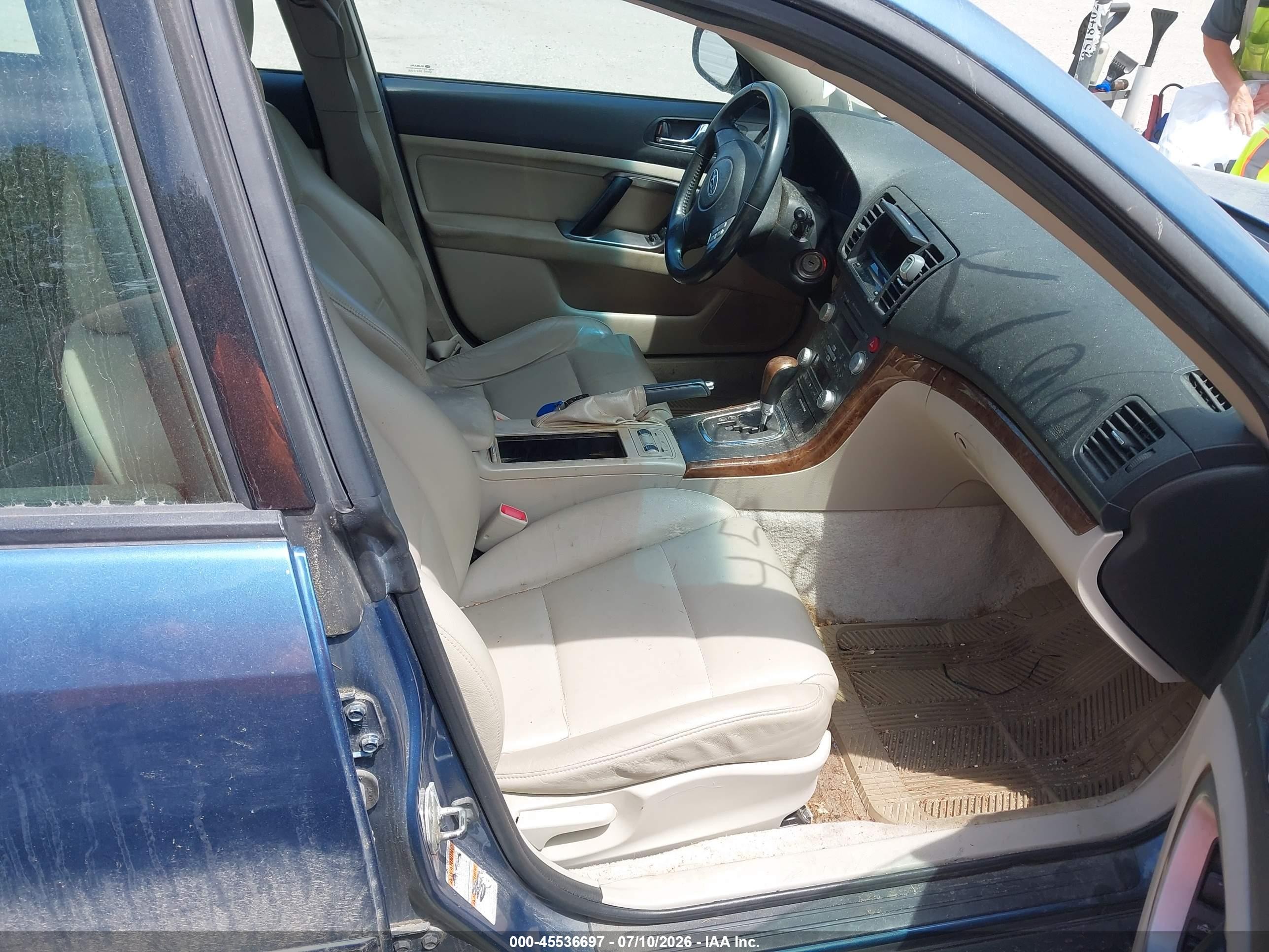 2008 Subaru Outback (natl) Ltd/ltd Ll Bean W/nav/ltd Ll Bean W/nav/vdc/ltd W/vdc Blue vin: 4S4BP62C287345365