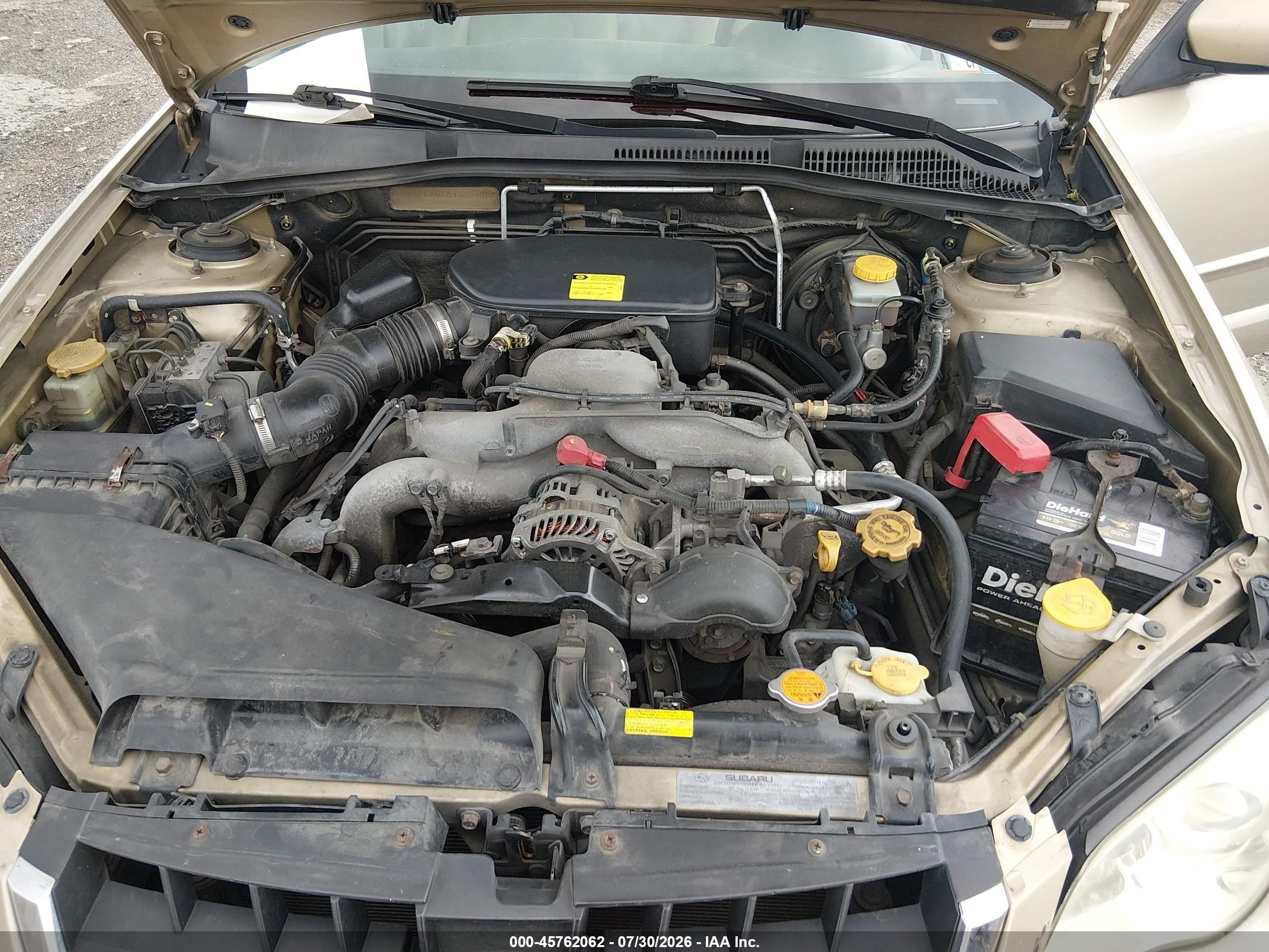 2008 Subaru Outback (natl) Ltd/ltd Ll Bean W/nav/ltd Ll Bean W/nav/vdc/ltd W/vdc Gold vin: 4S4BP62C287362490