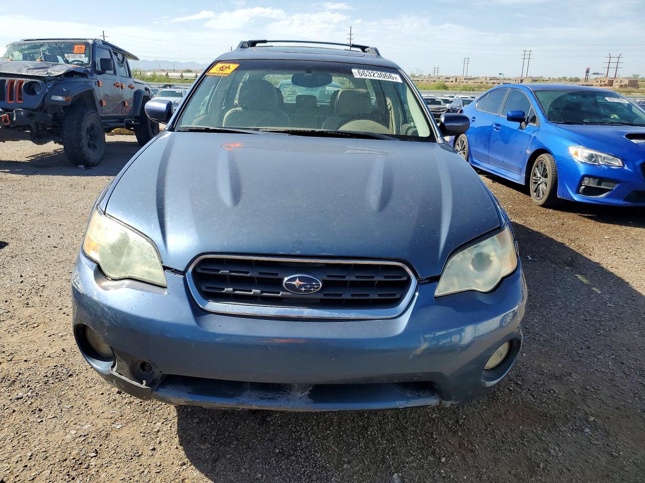 2006 Subaru Legacy Outback 2.5i Limited Blue vin: 4S4BP62C366343918
