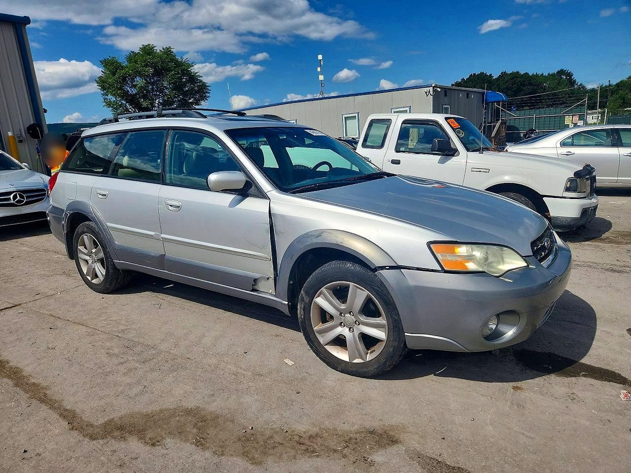 2007 Subaru Outback Outback 2.5i Limited Silver vin: 4S4BP62C377335362