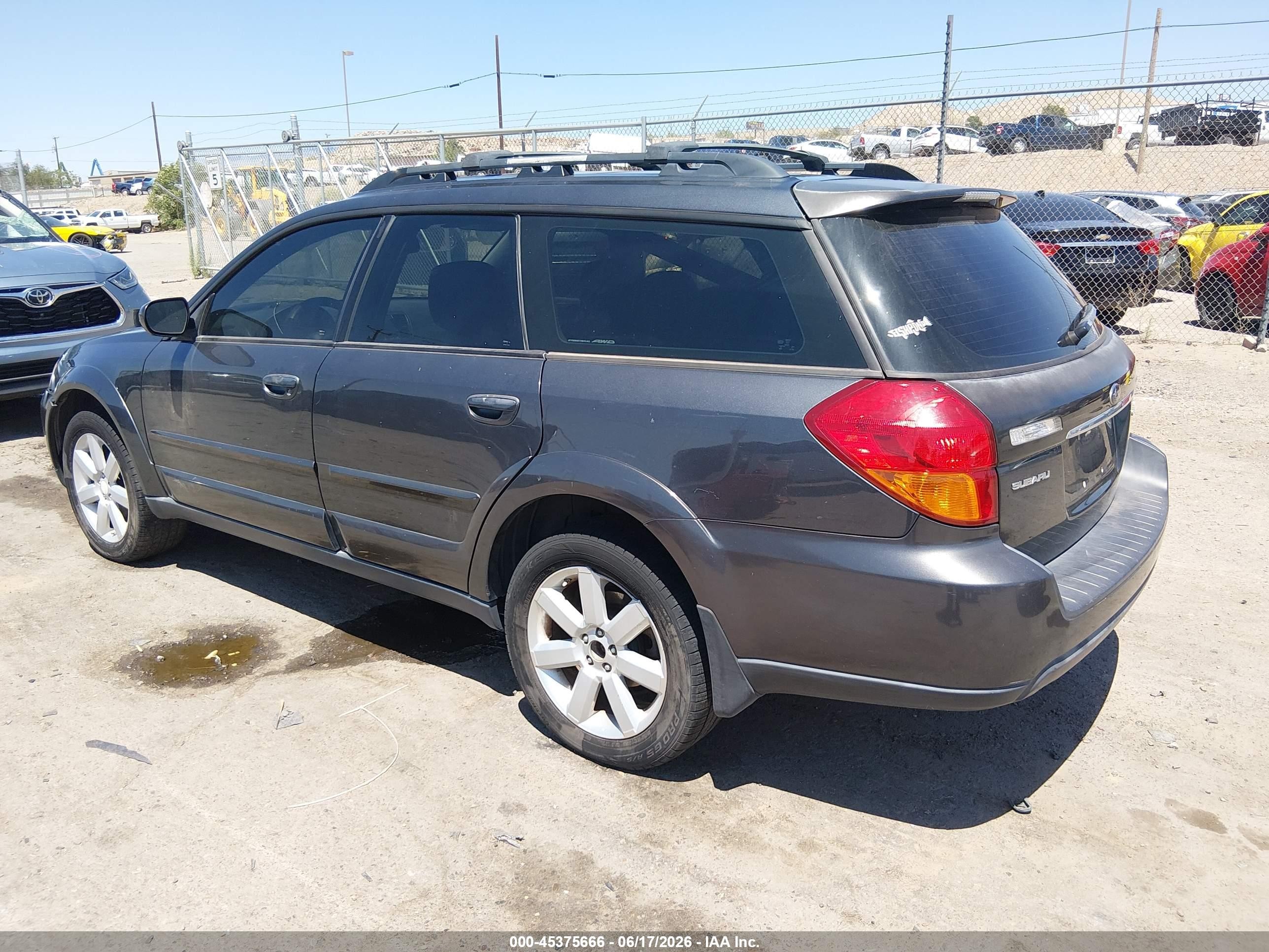 2007 Subaru Legacy 2.5i Limited/2.5i Limited L.l. Bean Edition Gray vin: 4S4BP62C377345664