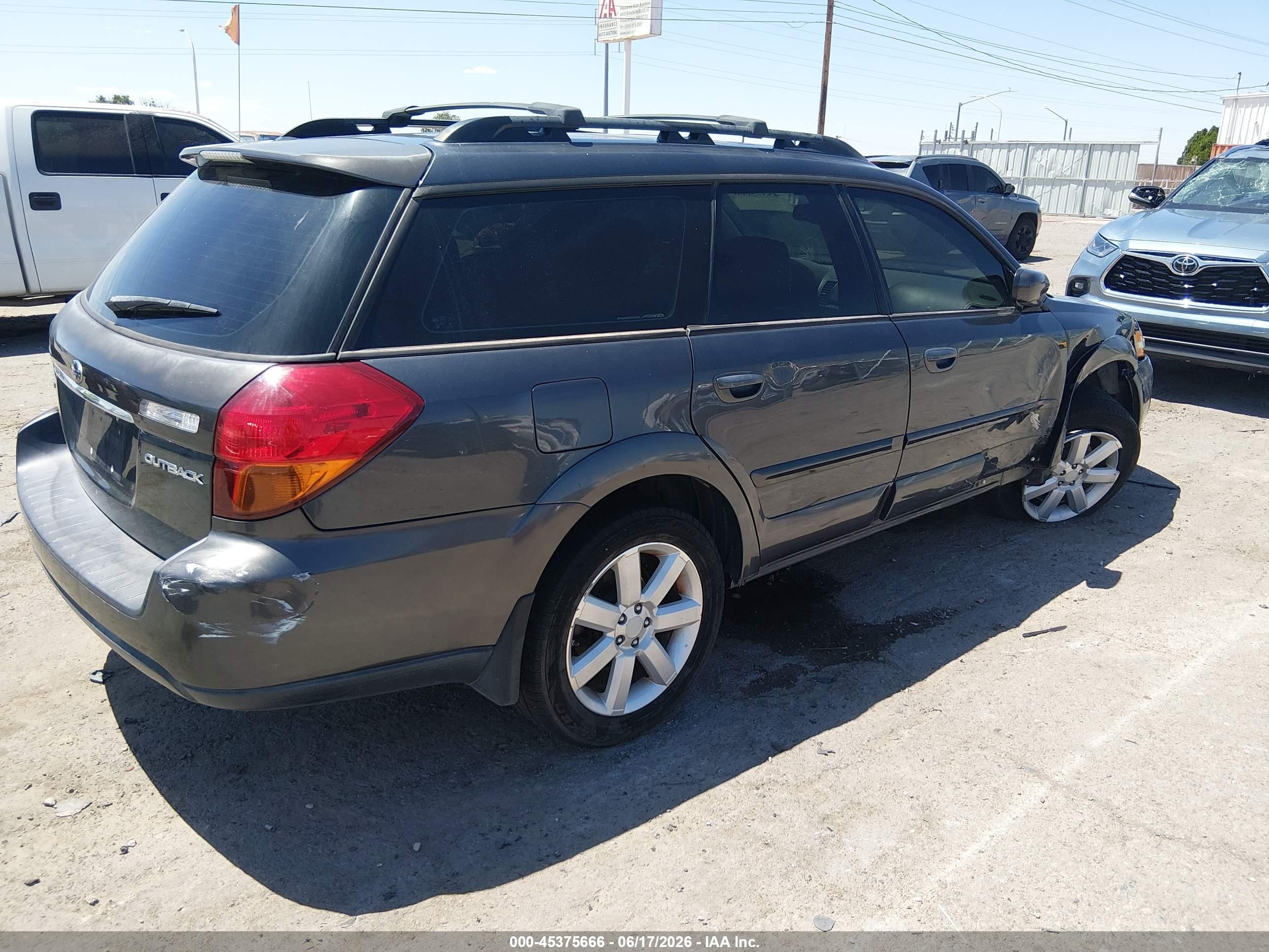 2007 Subaru Legacy 2.5i Limited/2.5i Limited L.l. Bean Edition Gray vin: 4S4BP62C377345664