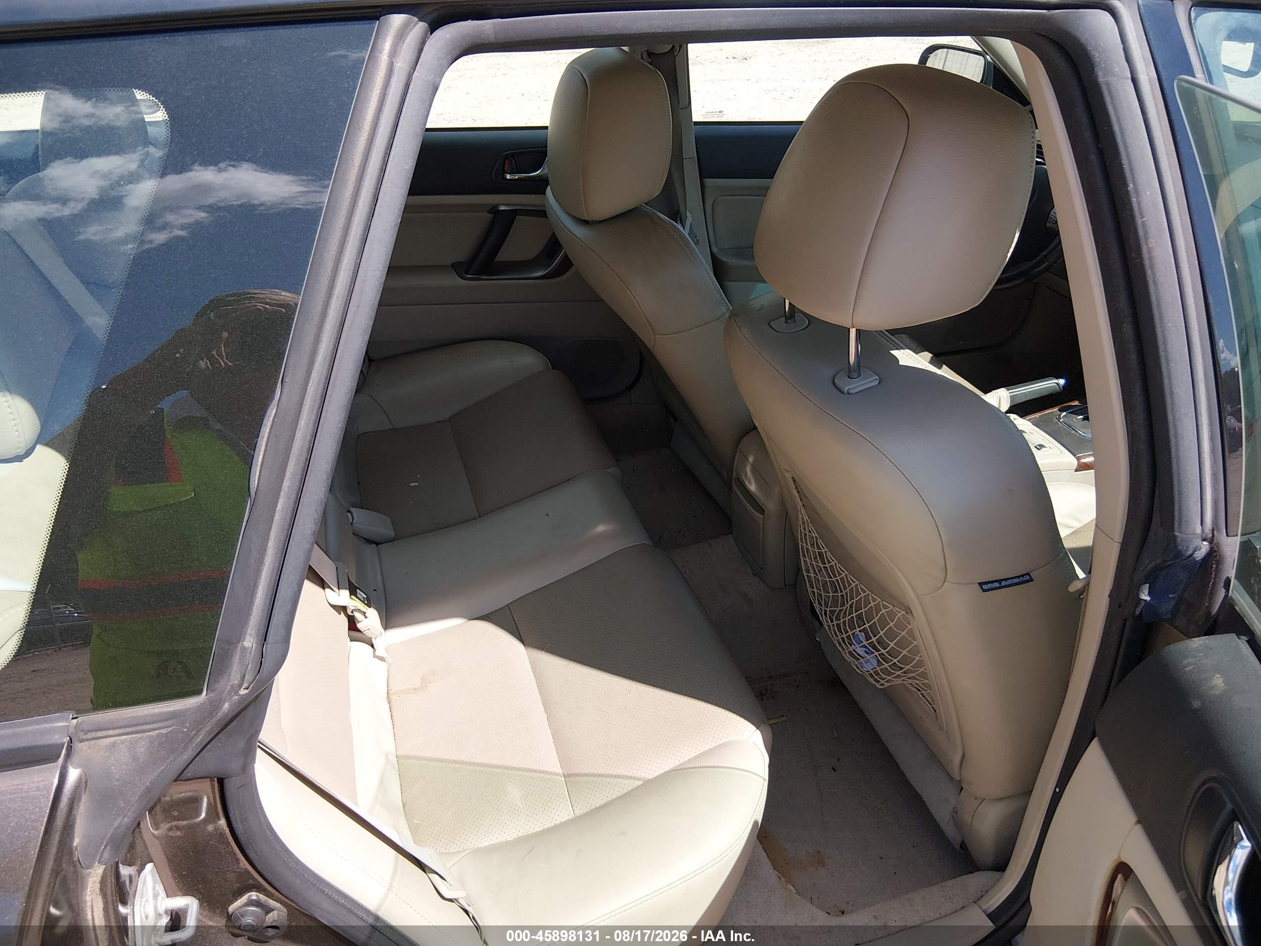 2008 Subaru Outback 2.5i Limited/2.5i Limited L.l. Bean Edition Brown vin: 4S4BP62C387335847