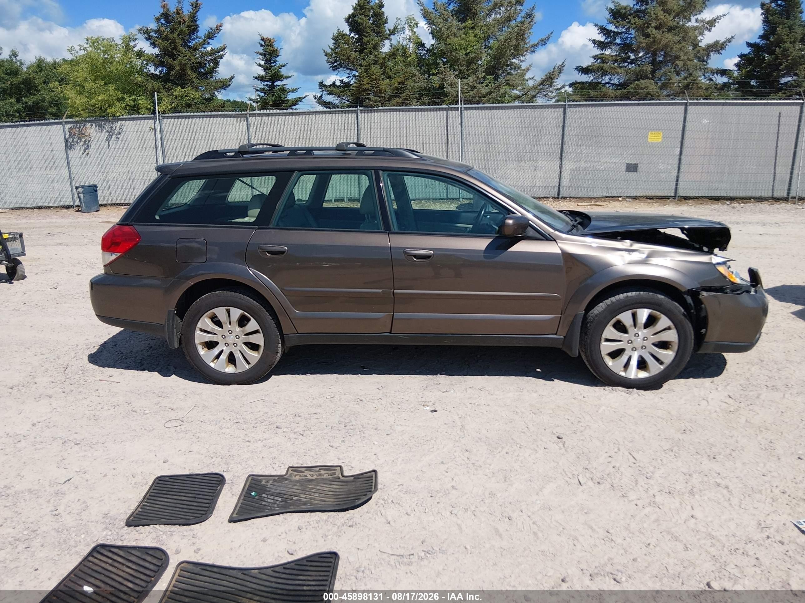 2008 Subaru Outback 2.5i Limited/2.5i Limited L.l. Bean Edition Brown vin: 4S4BP62C387335847