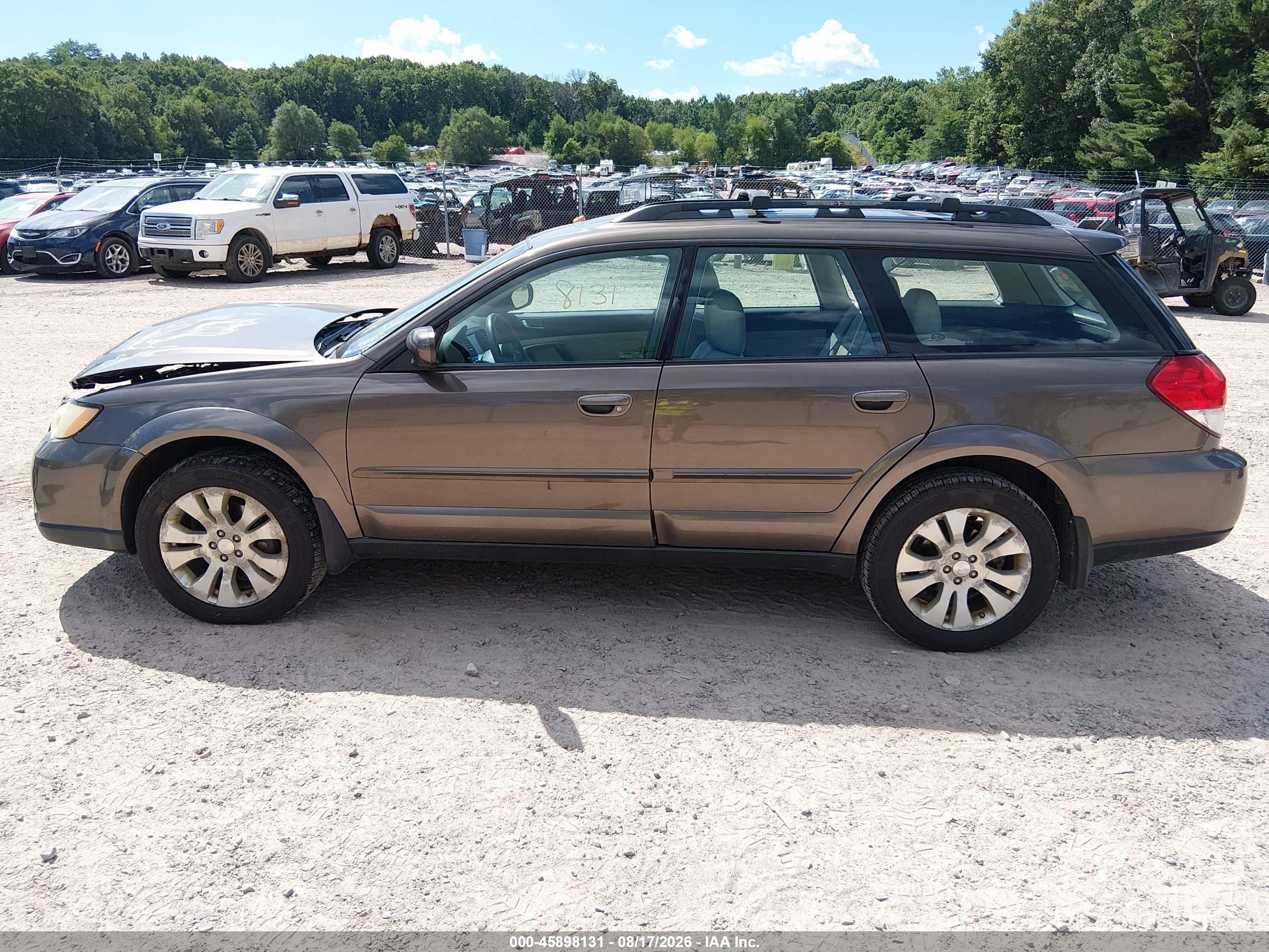 2008 Subaru Outback 2.5i Limited/2.5i Limited L.l. Bean Edition Brown vin: 4S4BP62C387335847