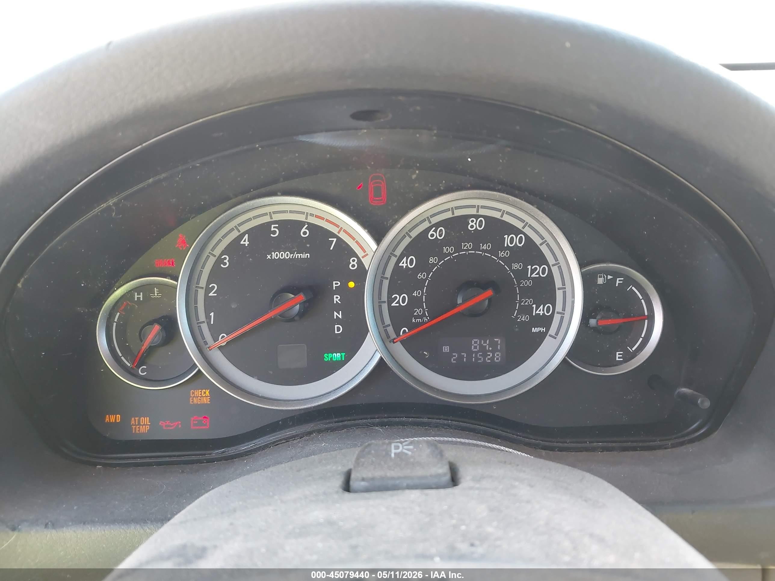 2005 Subaru Outback 2.5i Limited Silver vin: 4S4BP62C457390948