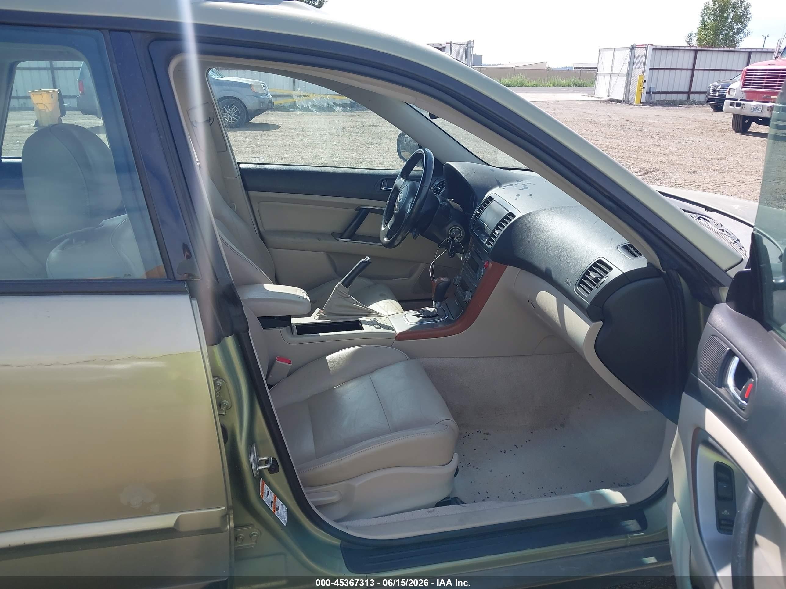 2006 Subaru Outback 2.5i Limited Зеленый vin: 4S4BP62C467357885