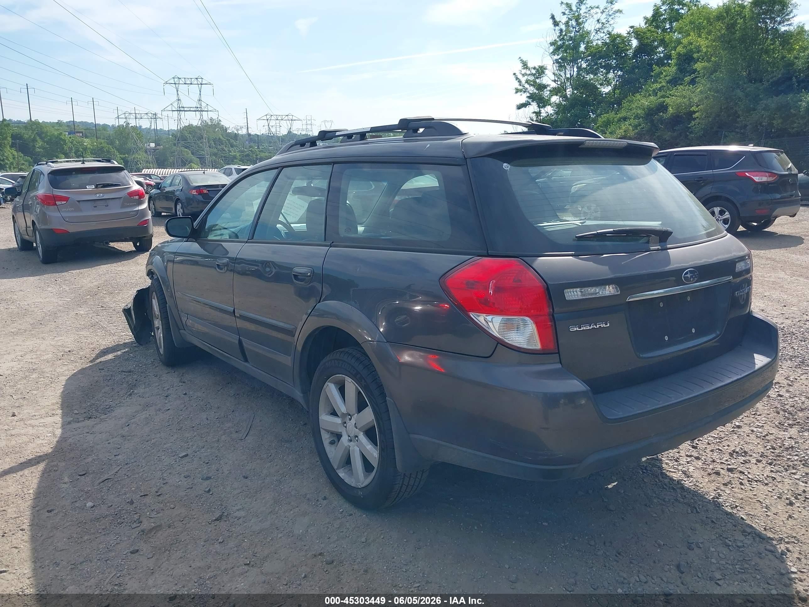 2008 Subaru Outback 2.5i Limited/2.5i Limited L.l. Bean Edition Gray vin: 4S4BP62C487308964