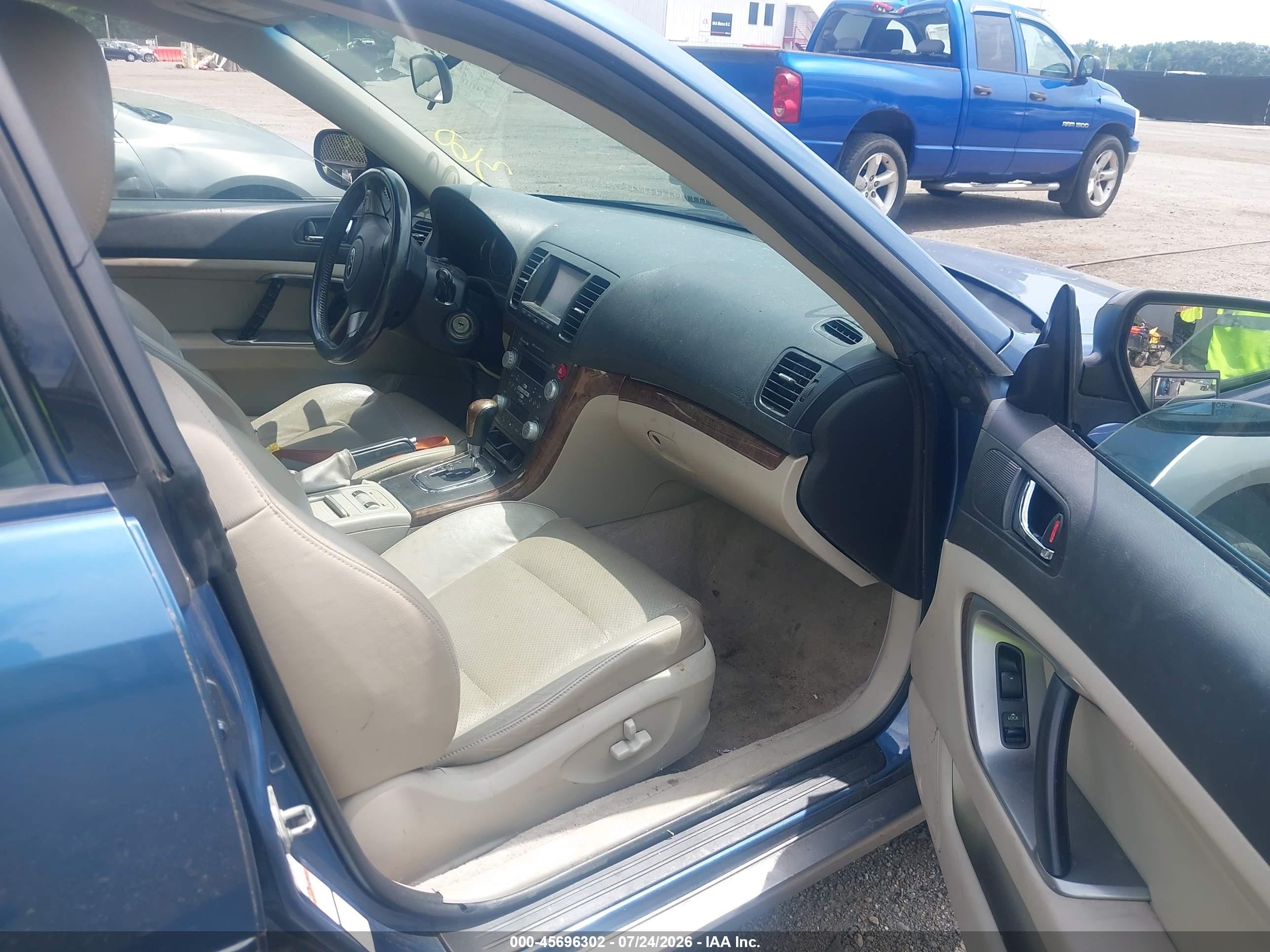 2008 Subaru Outback (natl) Ltd/ltd Ll Bean W/nav/ltd Ll Bean W/nav/vdc/ltd W/vdc Blue vin: 4S4BP62C487318216