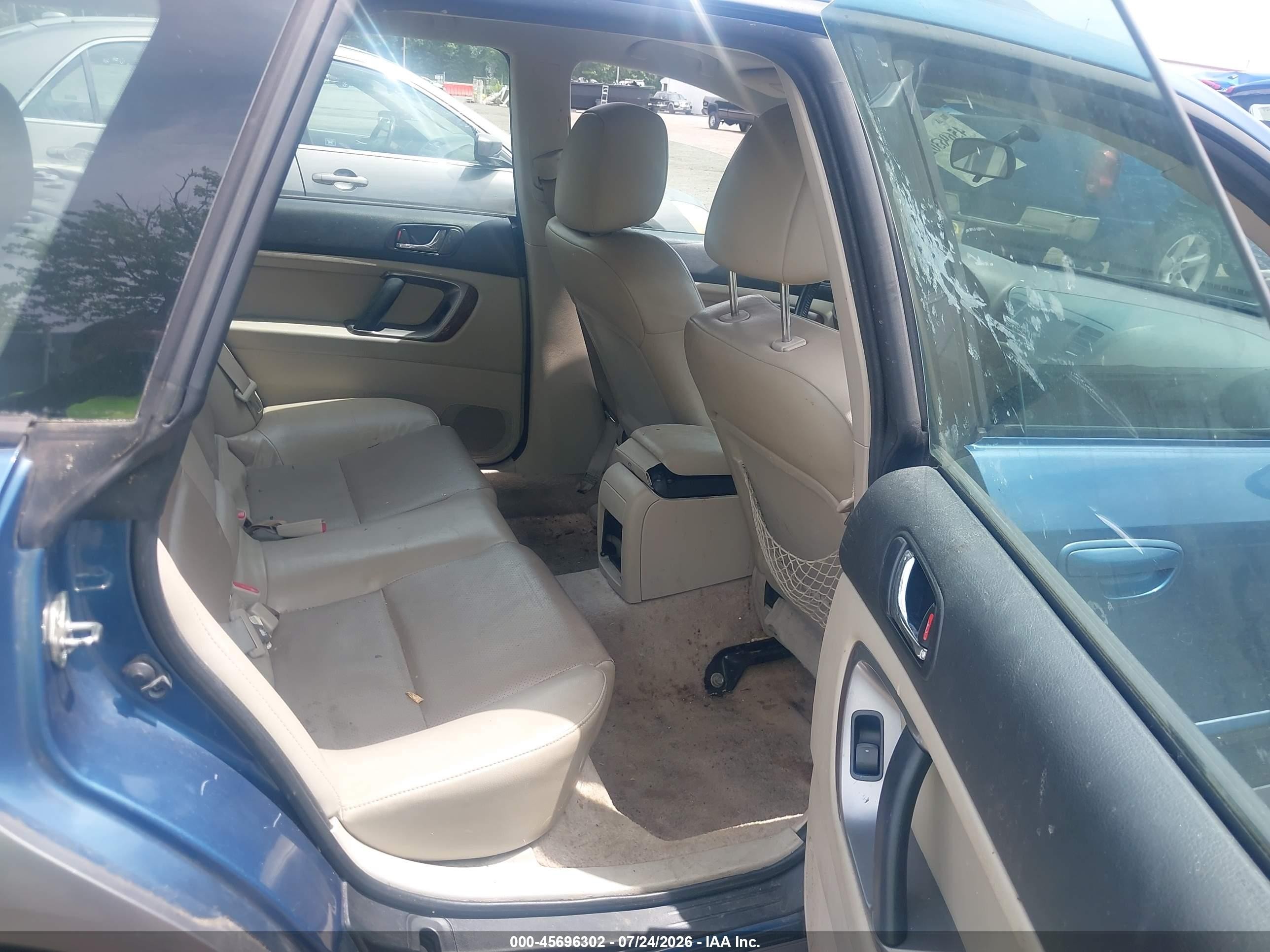 2008 Subaru Outback (natl) Ltd/ltd Ll Bean W/nav/ltd Ll Bean W/nav/vdc/ltd W/vdc Blue vin: 4S4BP62C487318216