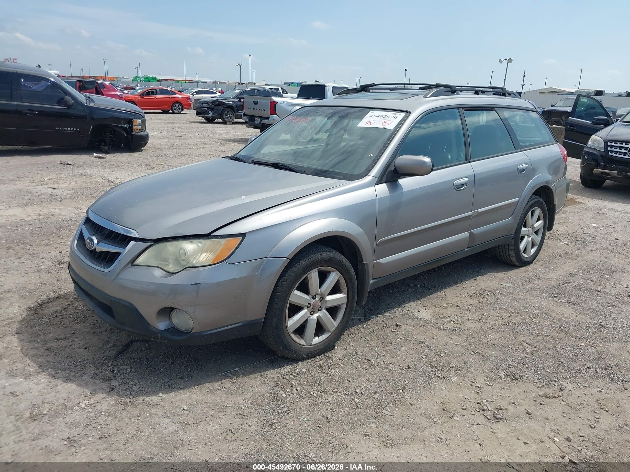 2008 Subaru Outback 2.5i Limited Gray vin: 4S4BP62C487325070