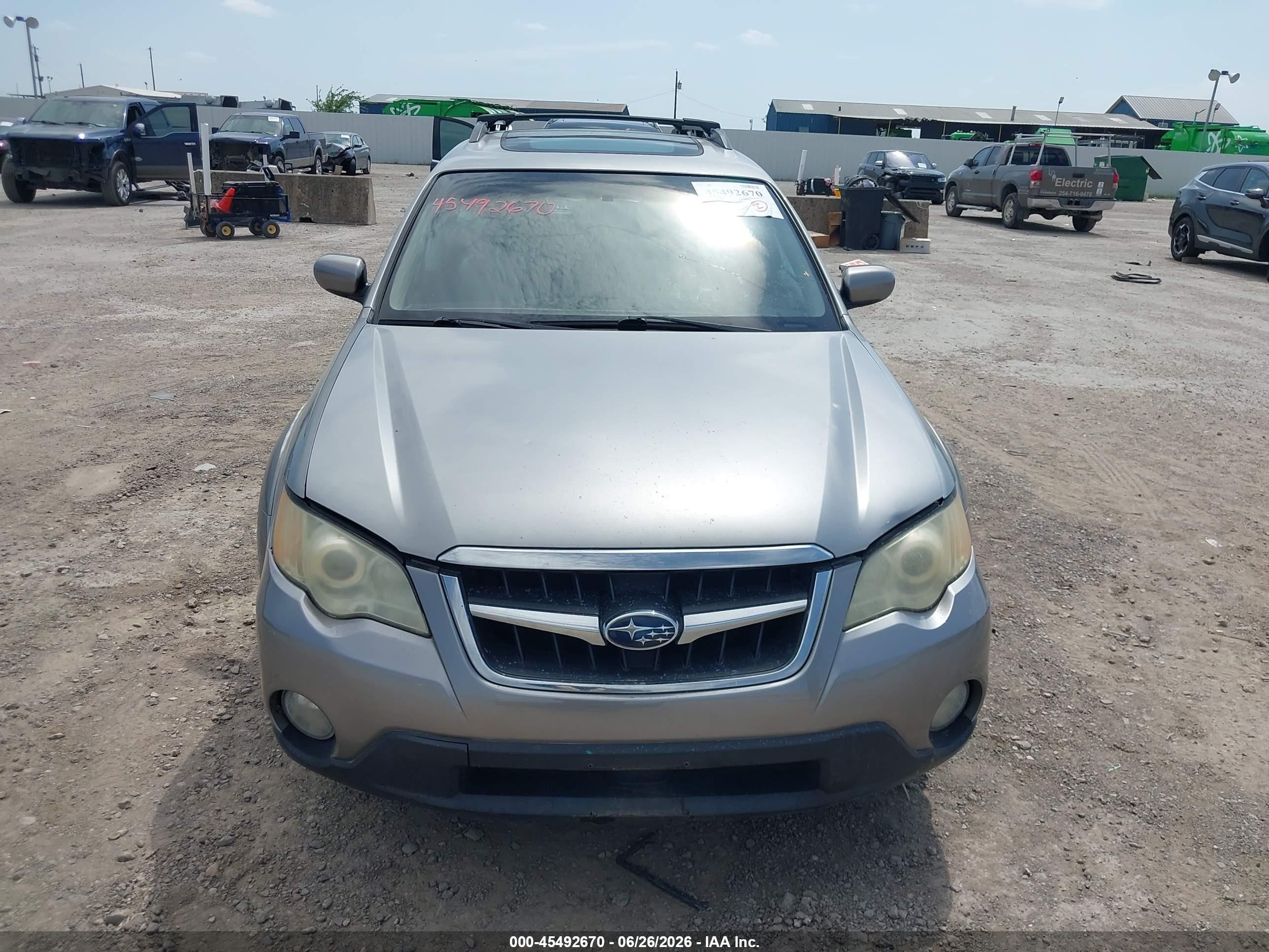 2008 Subaru Outback 2.5i Limited Gray vin: 4S4BP62C487325070