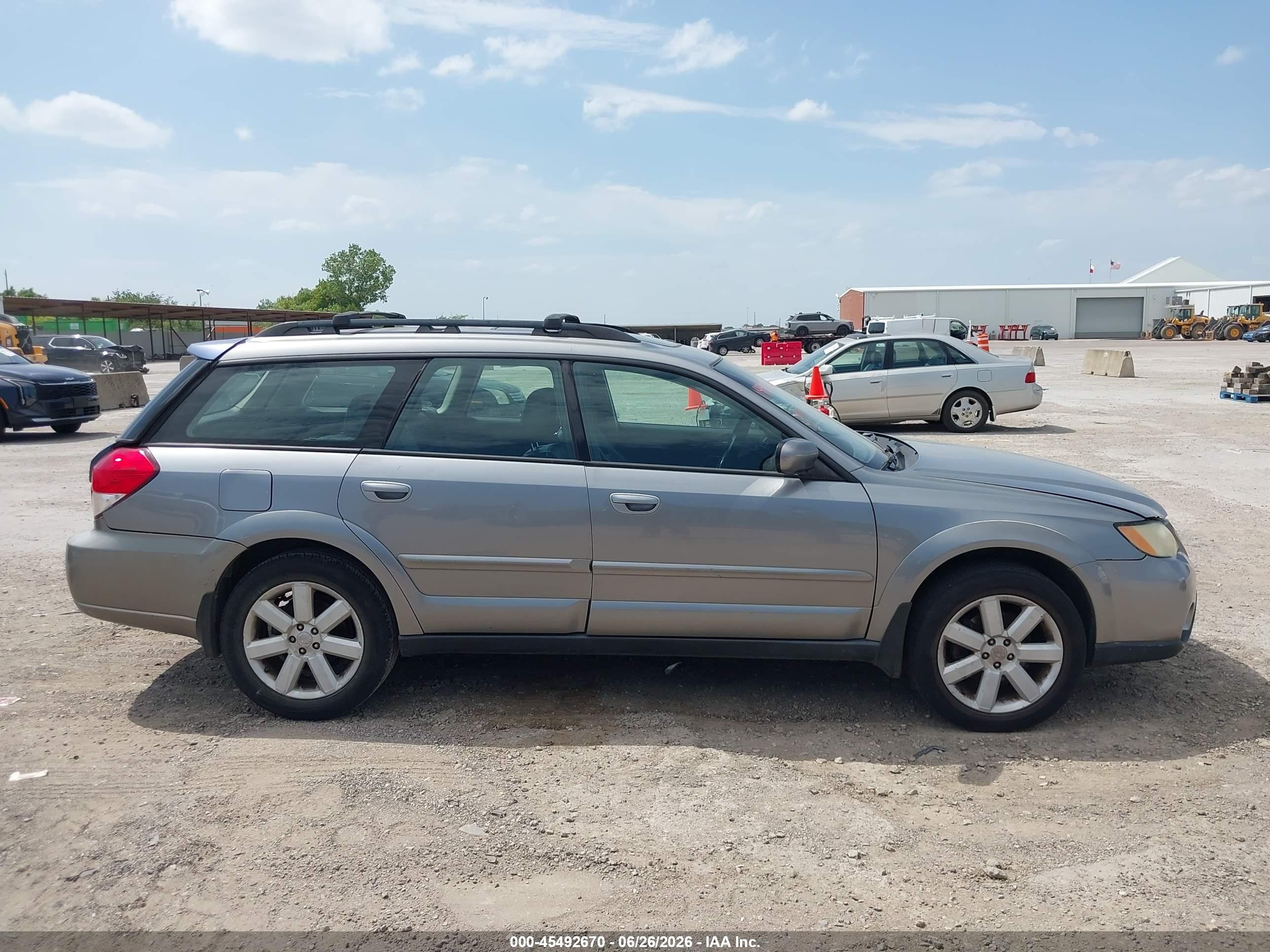 2008 Subaru Outback 2.5i Limited Gray vin: 4S4BP62C487325070