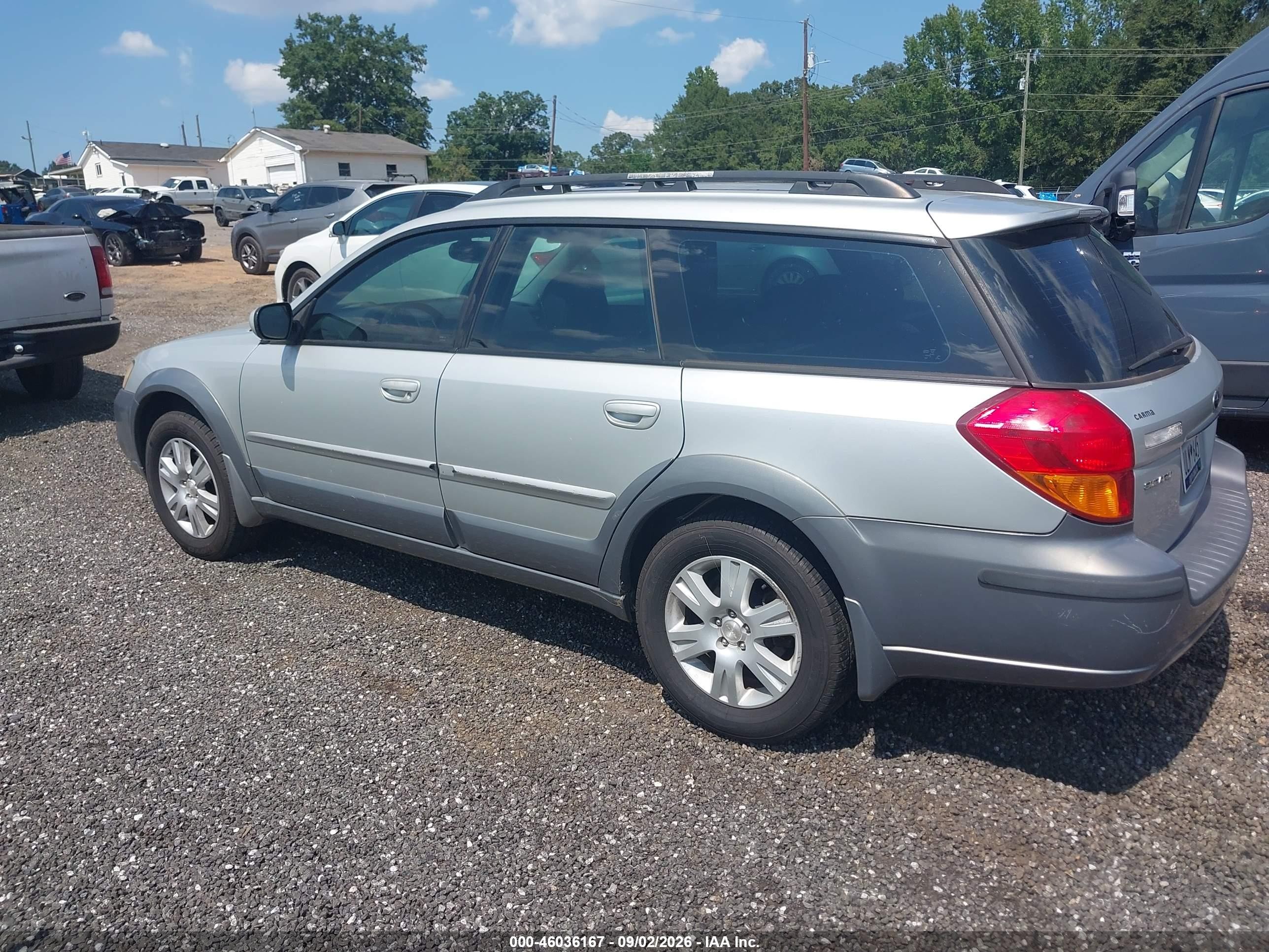 2005 Subaru Outback 2.5i Limited Silver vin: 4S4BP62C557324716
