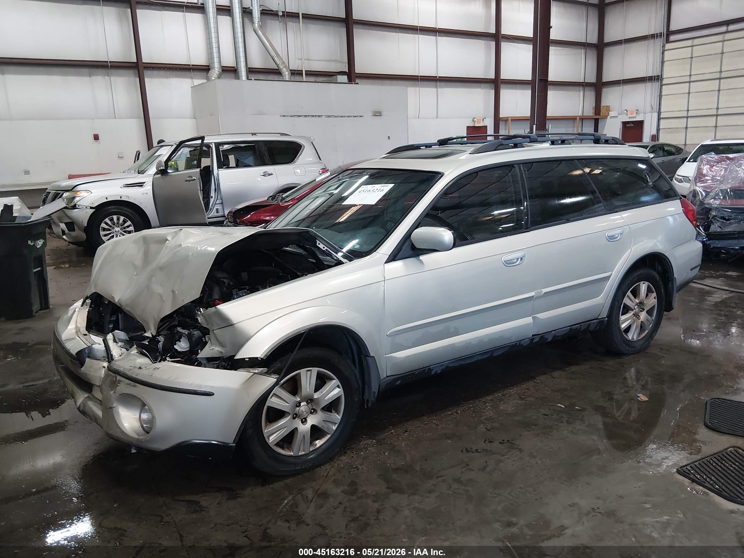 2005 Subaru Outback 2.5i Limited Cream vin: 4S4BP62C557357442