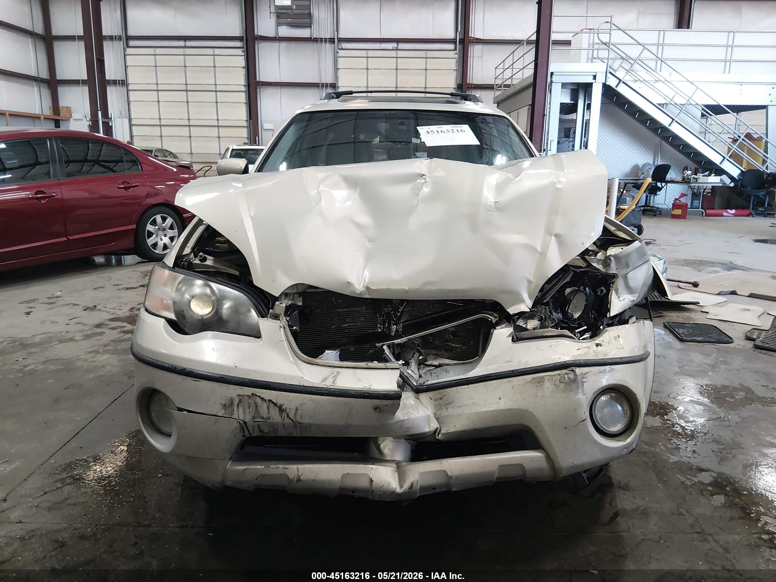 2005 Subaru Outback 2.5i Limited Cream vin: 4S4BP62C557357442