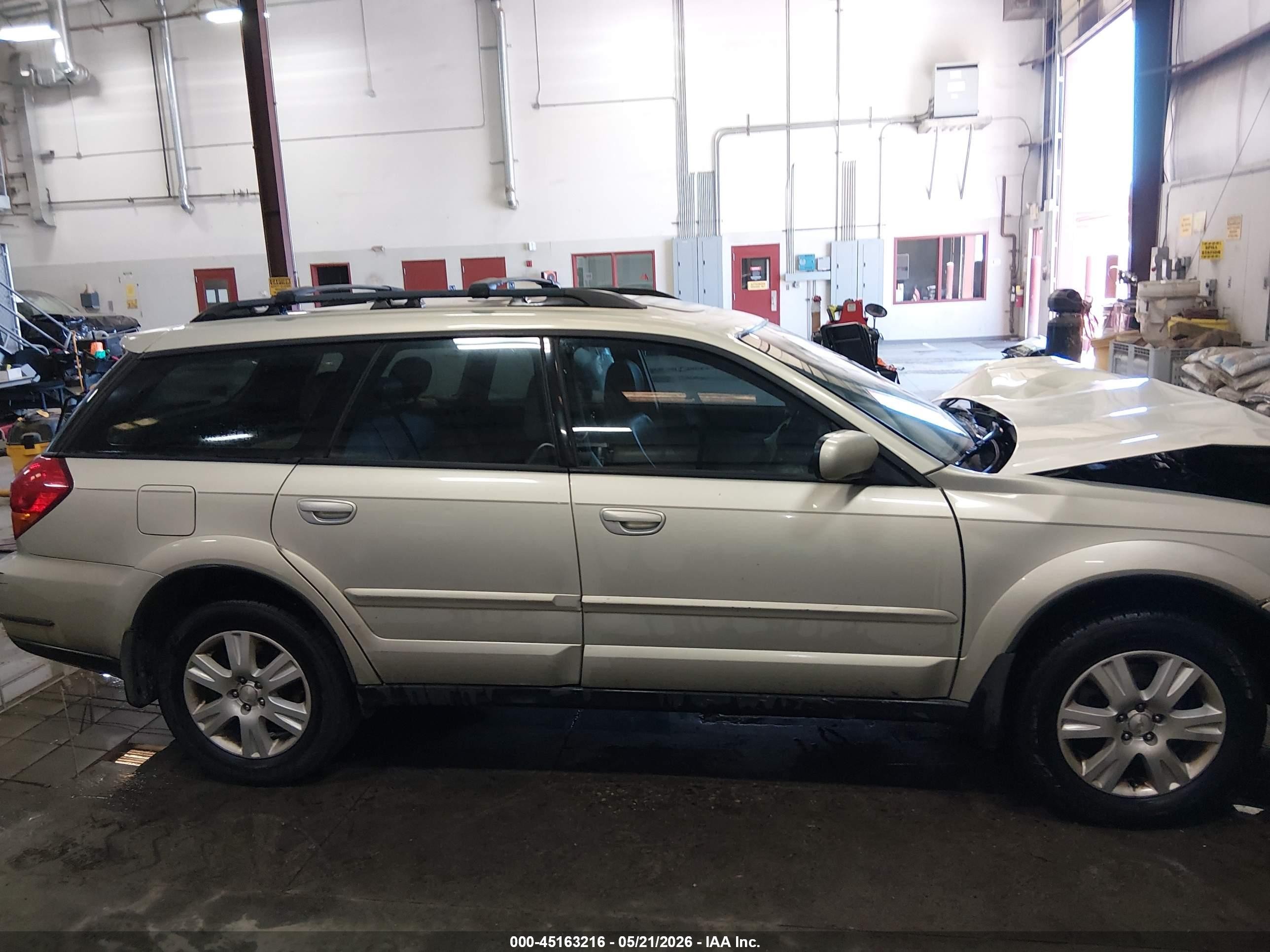 2005 Subaru Outback 2.5i Limited Cream vin: 4S4BP62C557357442
