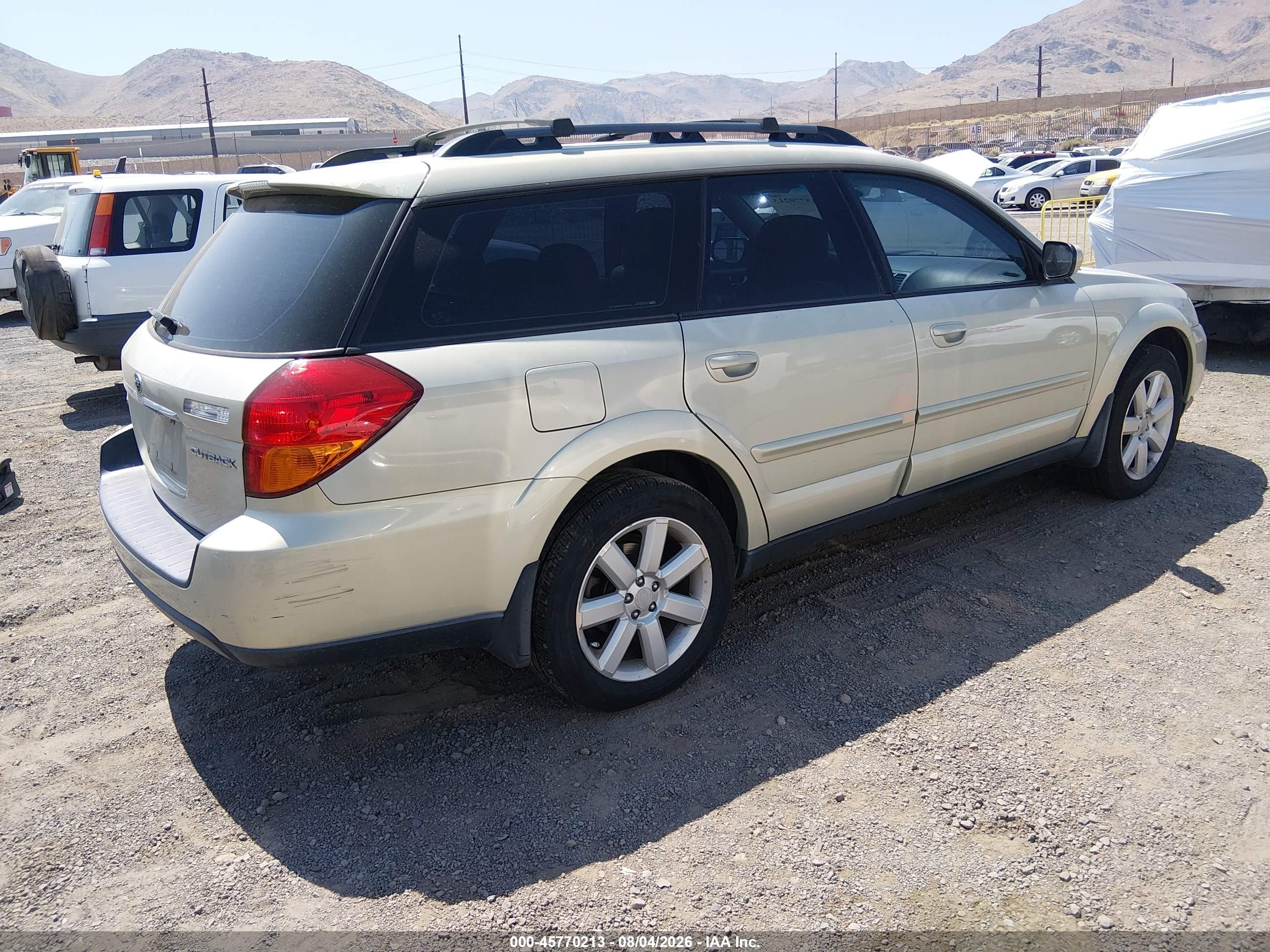 2007 Subaru Outback 2.5i Limited Зеленый vin: 4S4BP62C577329546