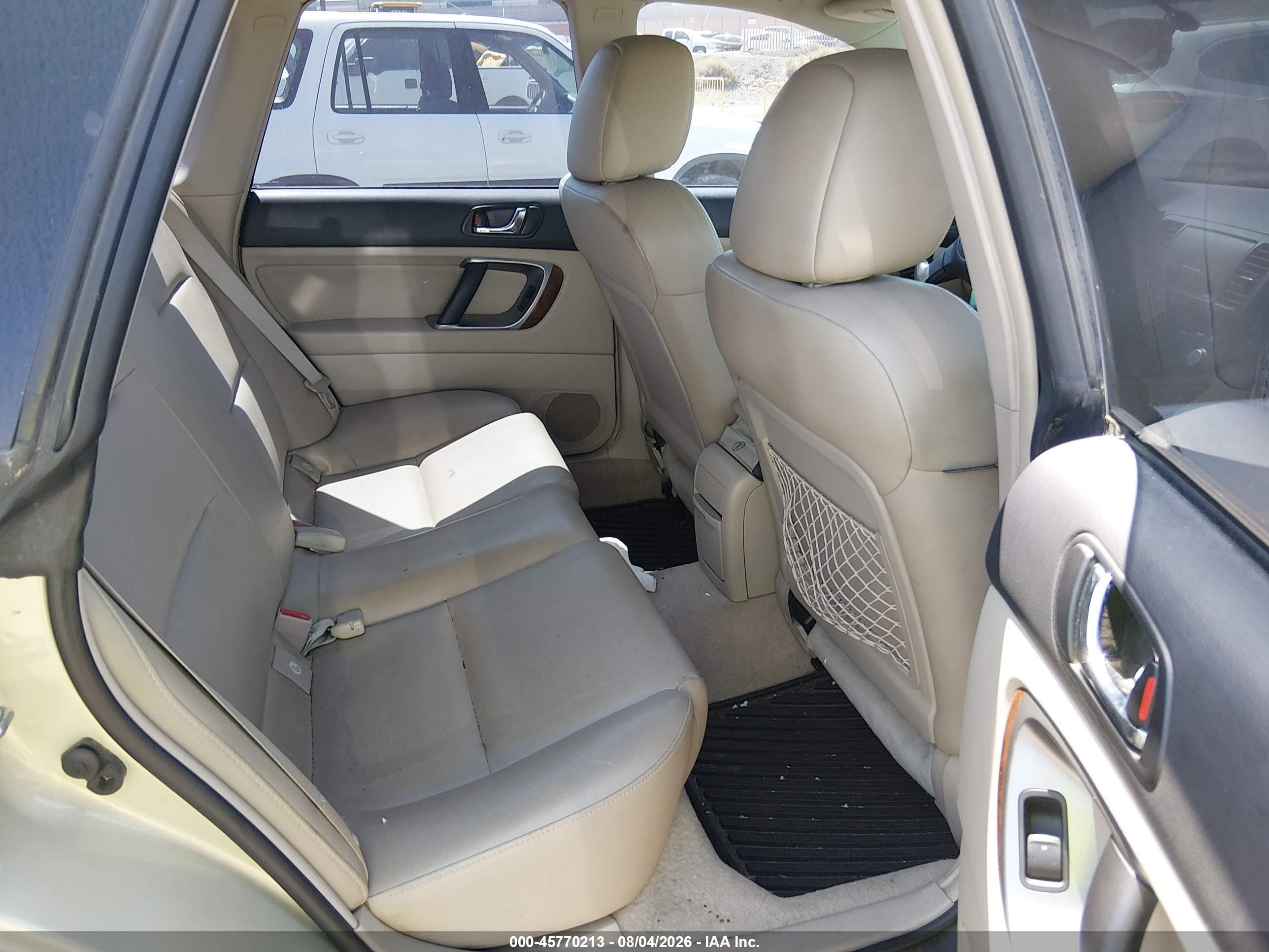 2007 Subaru Outback 2.5i Limited Зеленый vin: 4S4BP62C577329546
