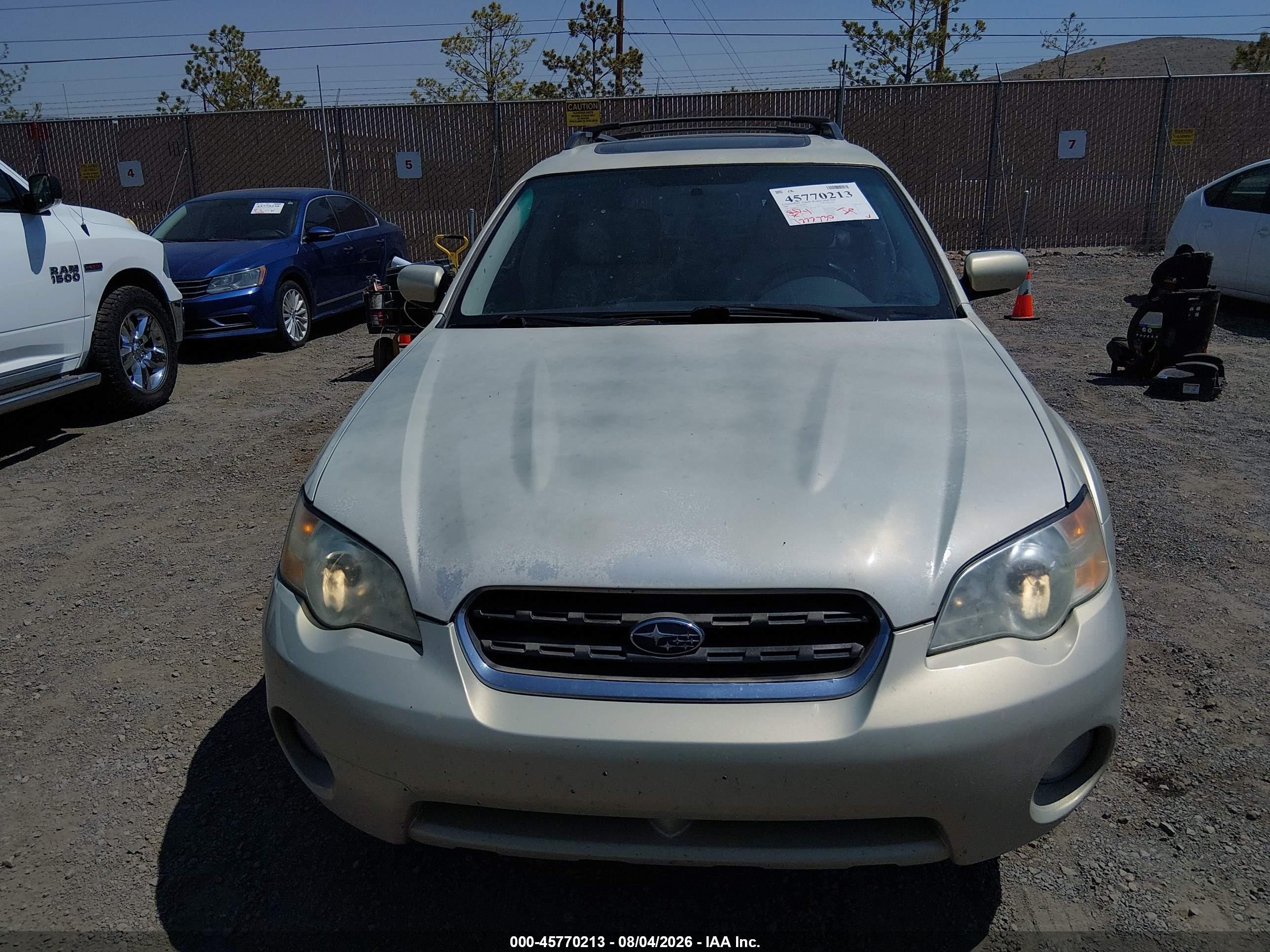2007 Subaru Outback 2.5i Limited Зеленый vin: 4S4BP62C577329546