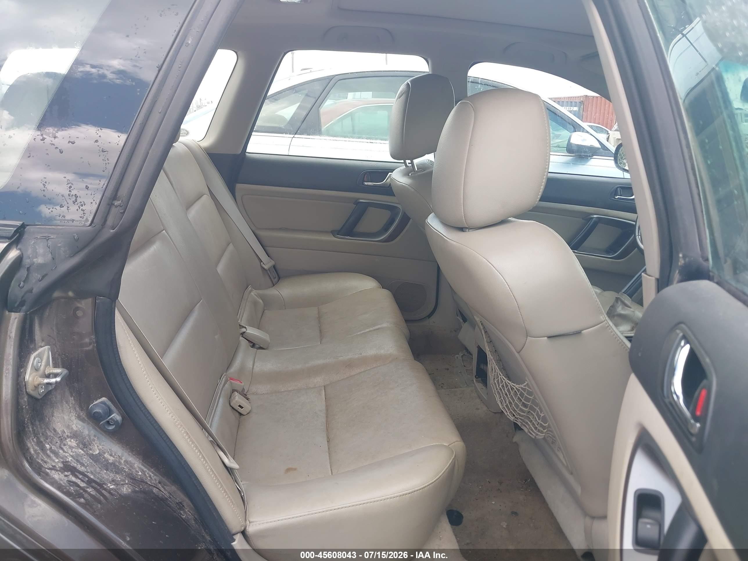 2008 Subaru Outback (natl)   Brown vin: 4S4BP62C587327782